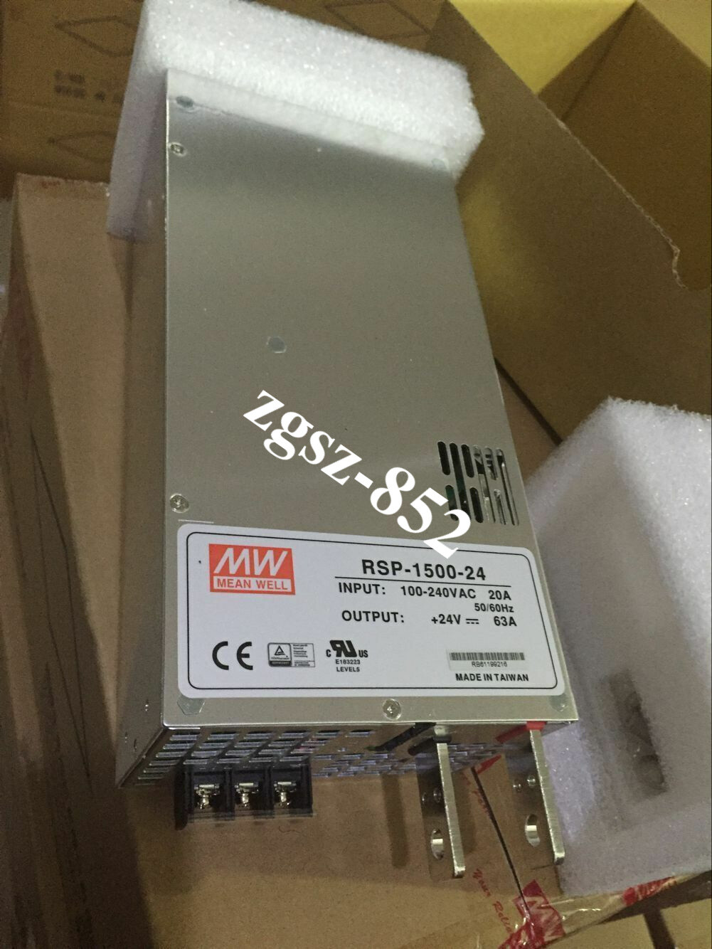 1 pcs MEAN WELL RSP-1500-24 1500W 24V 63A  power supply FEDEX DHL