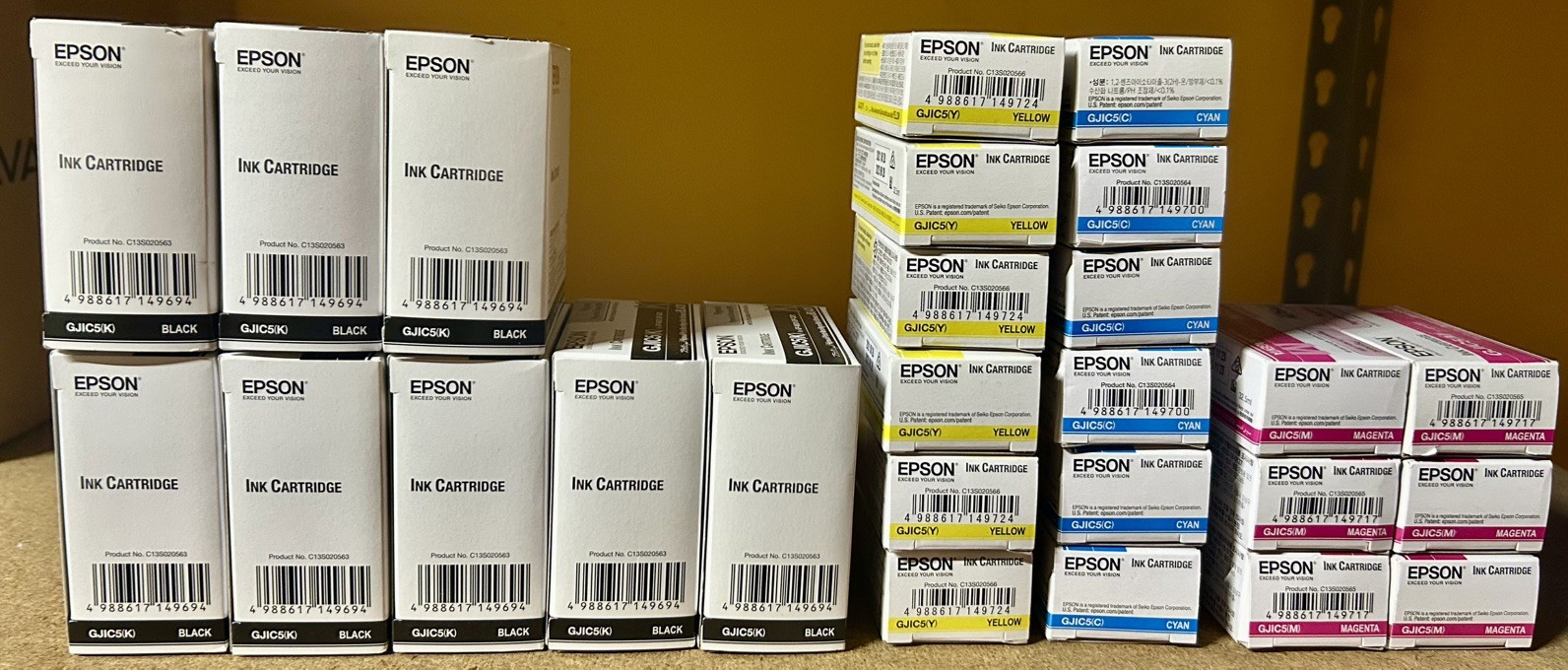 Epson 831 Color Work Inks / For GP-c831 Or GP-C831 26 Inks In Total
