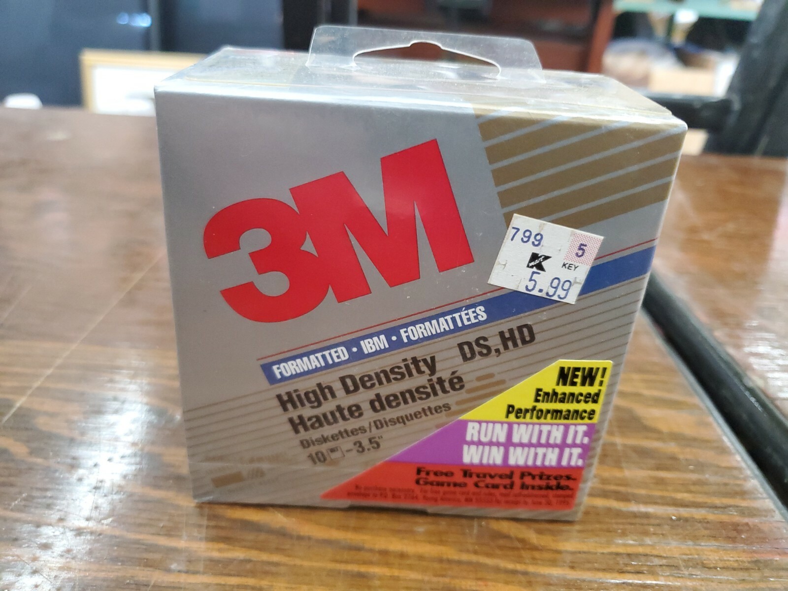3M/Imation 12881 3.5in. High Density 1.44MB 3.5” Floppy Disk 10 Pack Sealed New