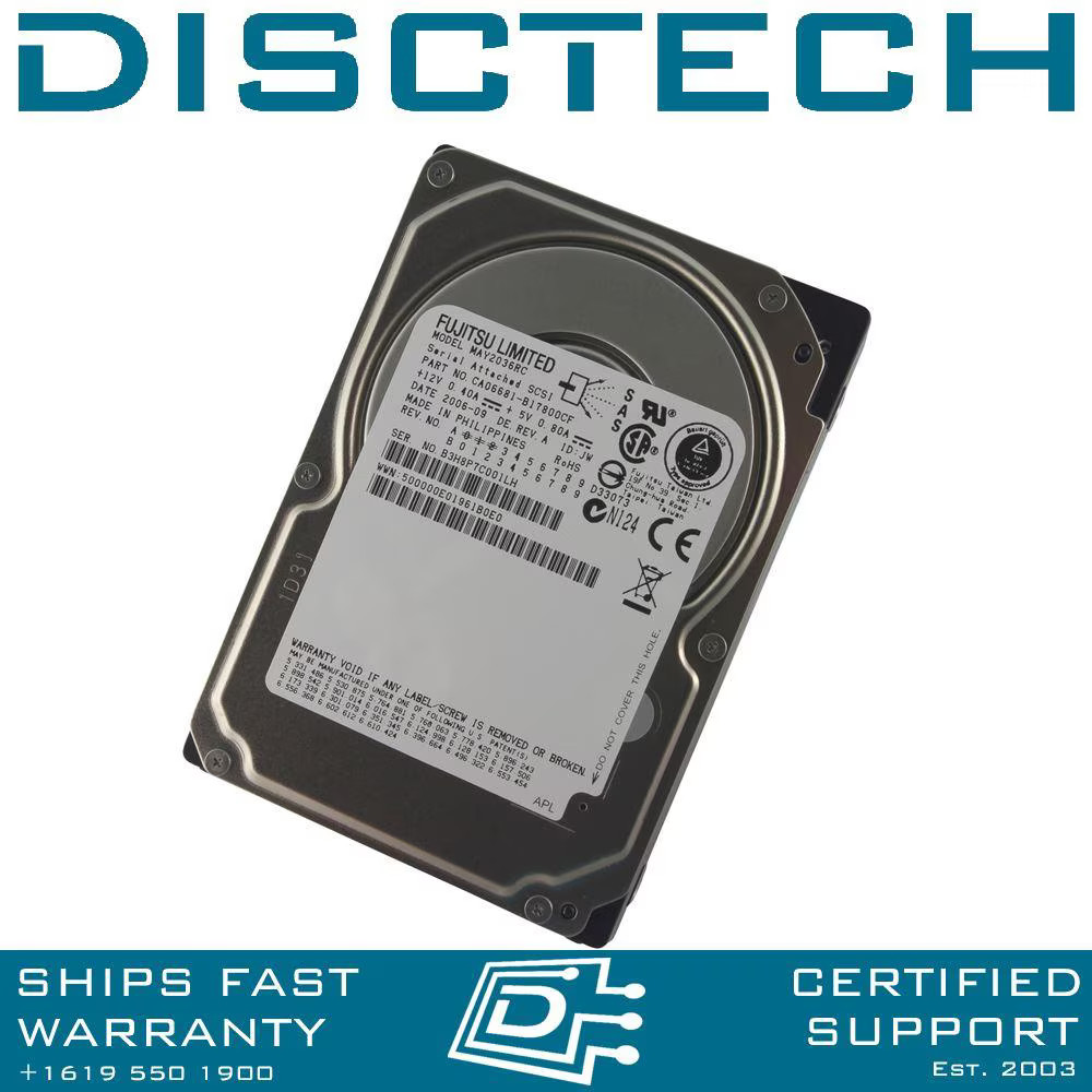 Fujitsu MAY2036RC SAS Hard Disk Drive