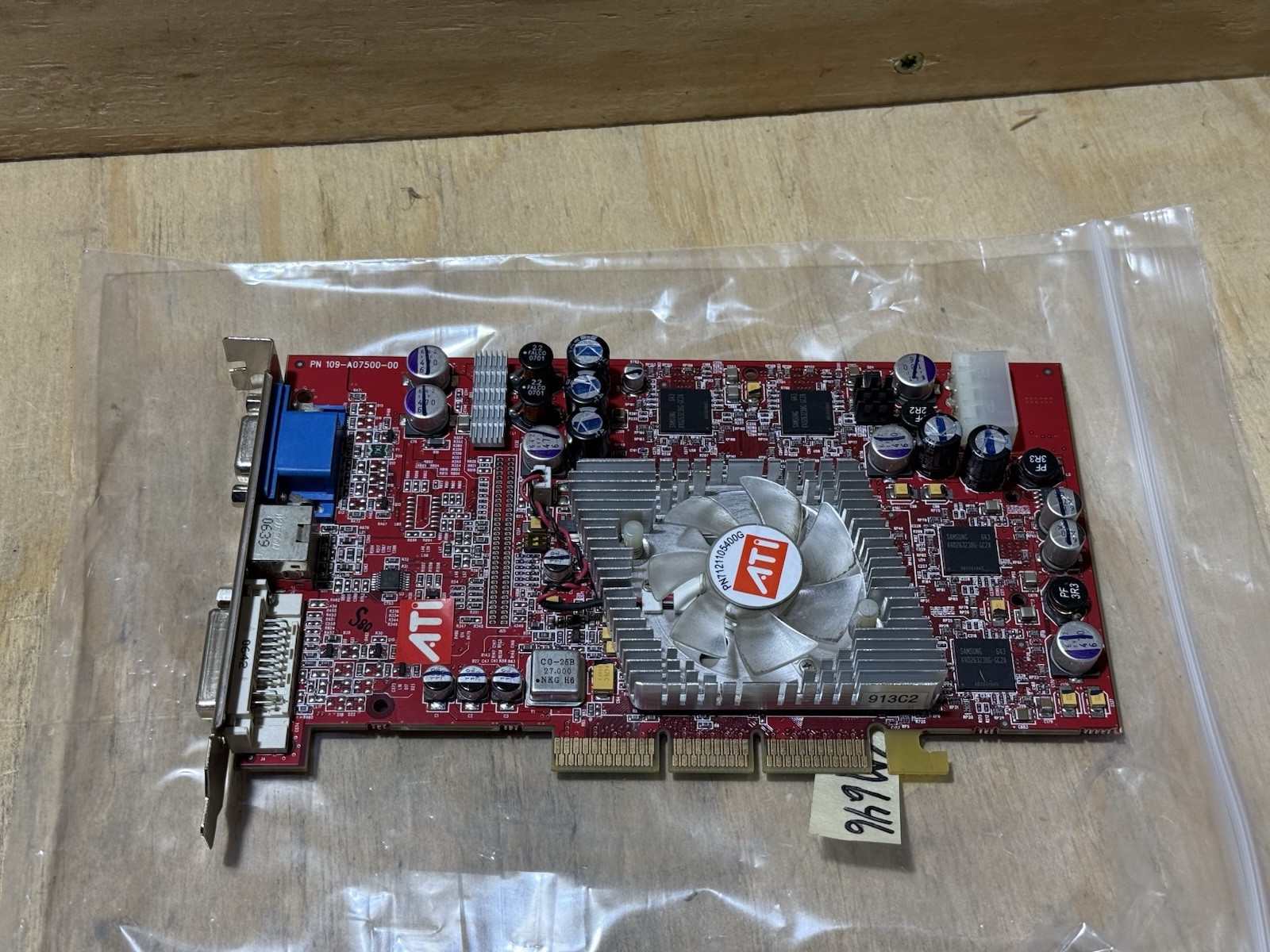 ATI Radeon 9800 Graphics Card 109-A07500-00 Nice