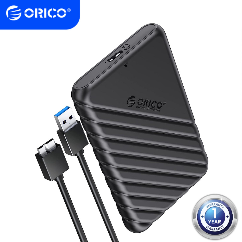 ORICO 2.5"  SATA External Hard Drive Enclosure USB 3.0 for 7mm and 9.5mm HDD SSD