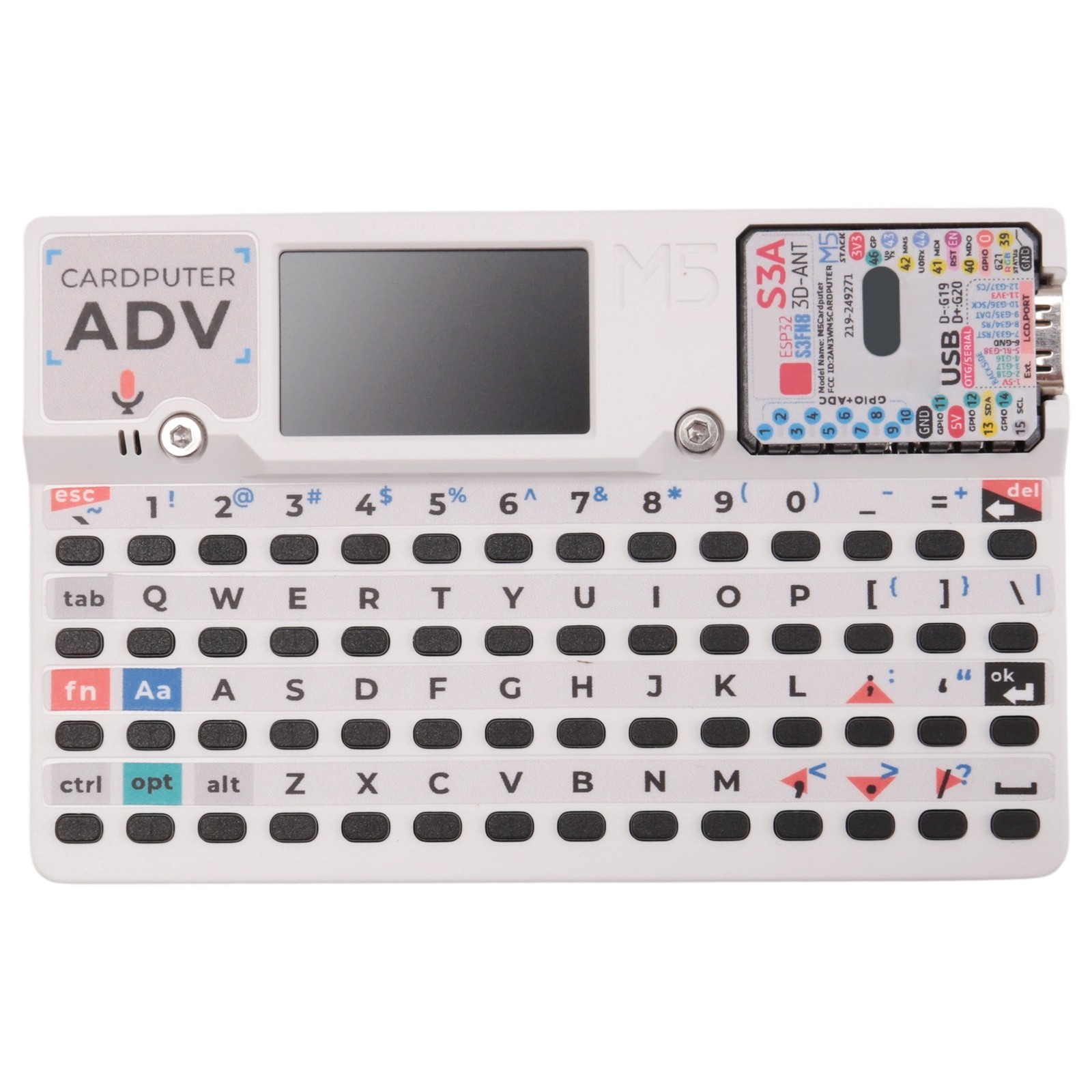 Cardputer Adv Version  Portable Computer M5StampS3A Development Kit 12450