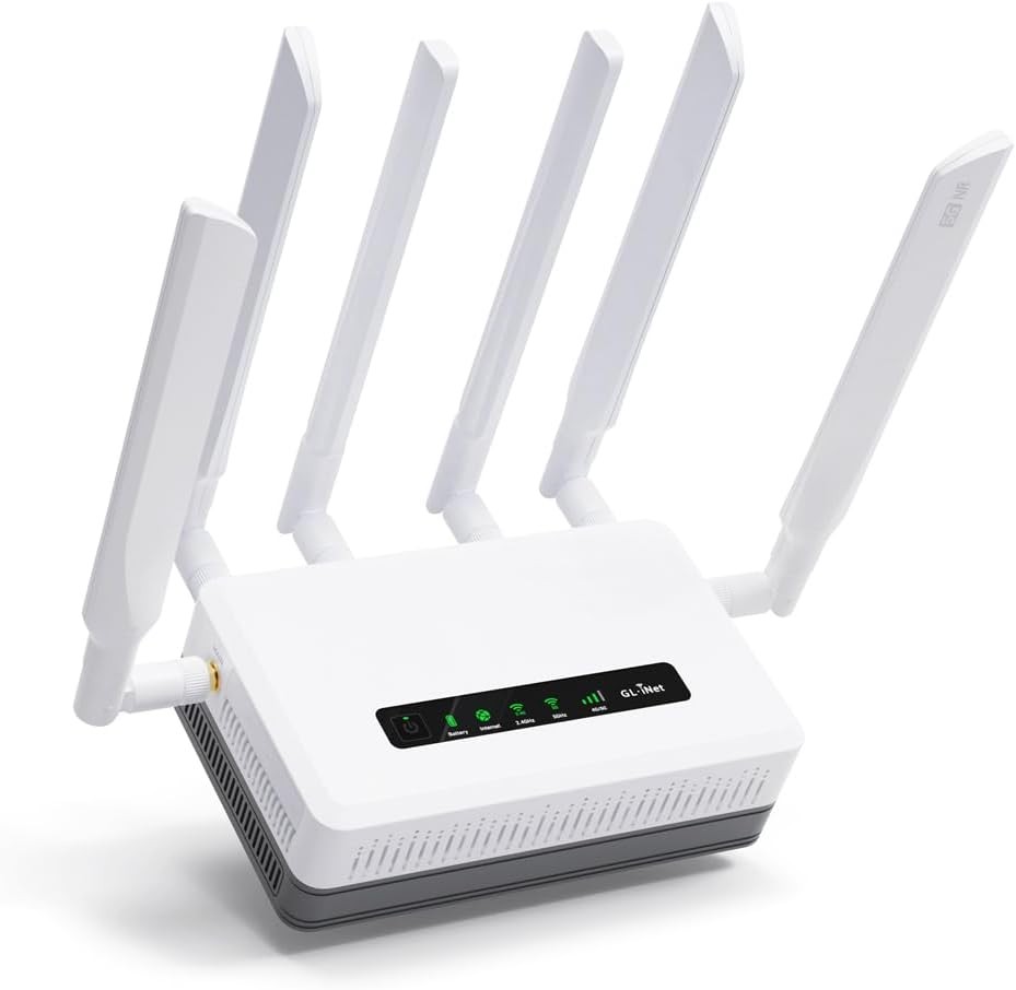 GL.iNet GL-XE3000 Puli AX 5G Router Dual SIM Wi-Fi 6