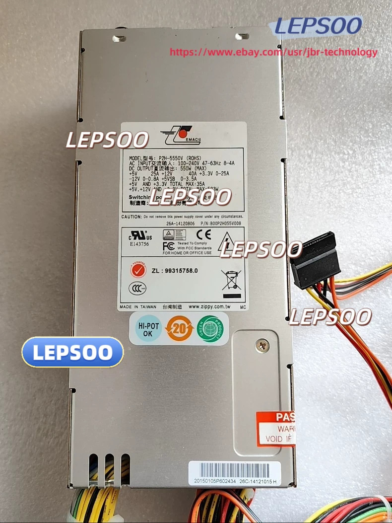 1Pcs Used P2H-5550V # DHL or Fedex*jb