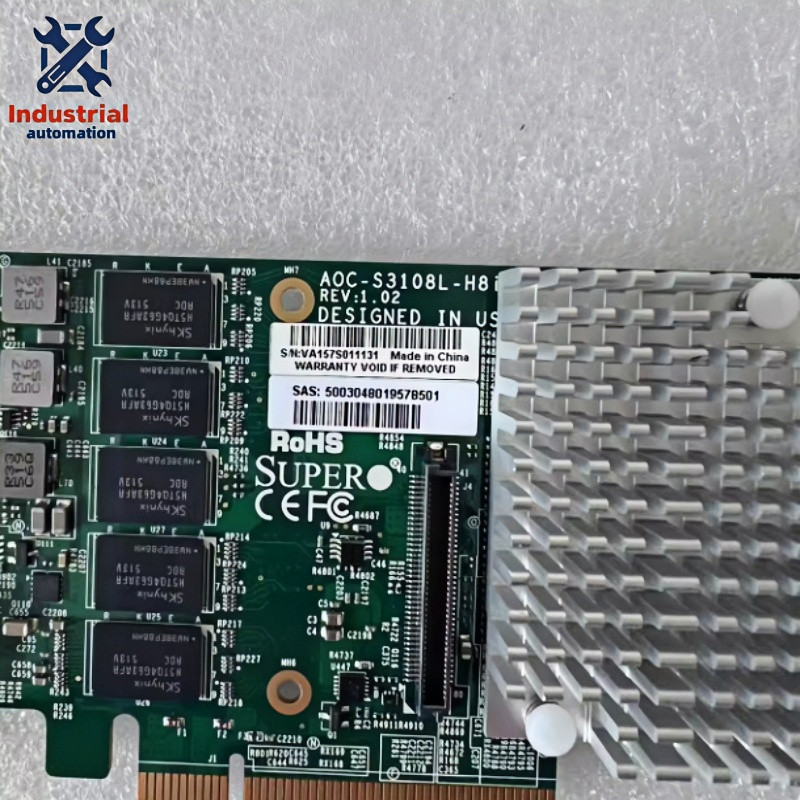 Supermicro AOC-S3108L-H8IR 12G SAS3108 RAID 2GB Cache PCIe x8 Both Brackets