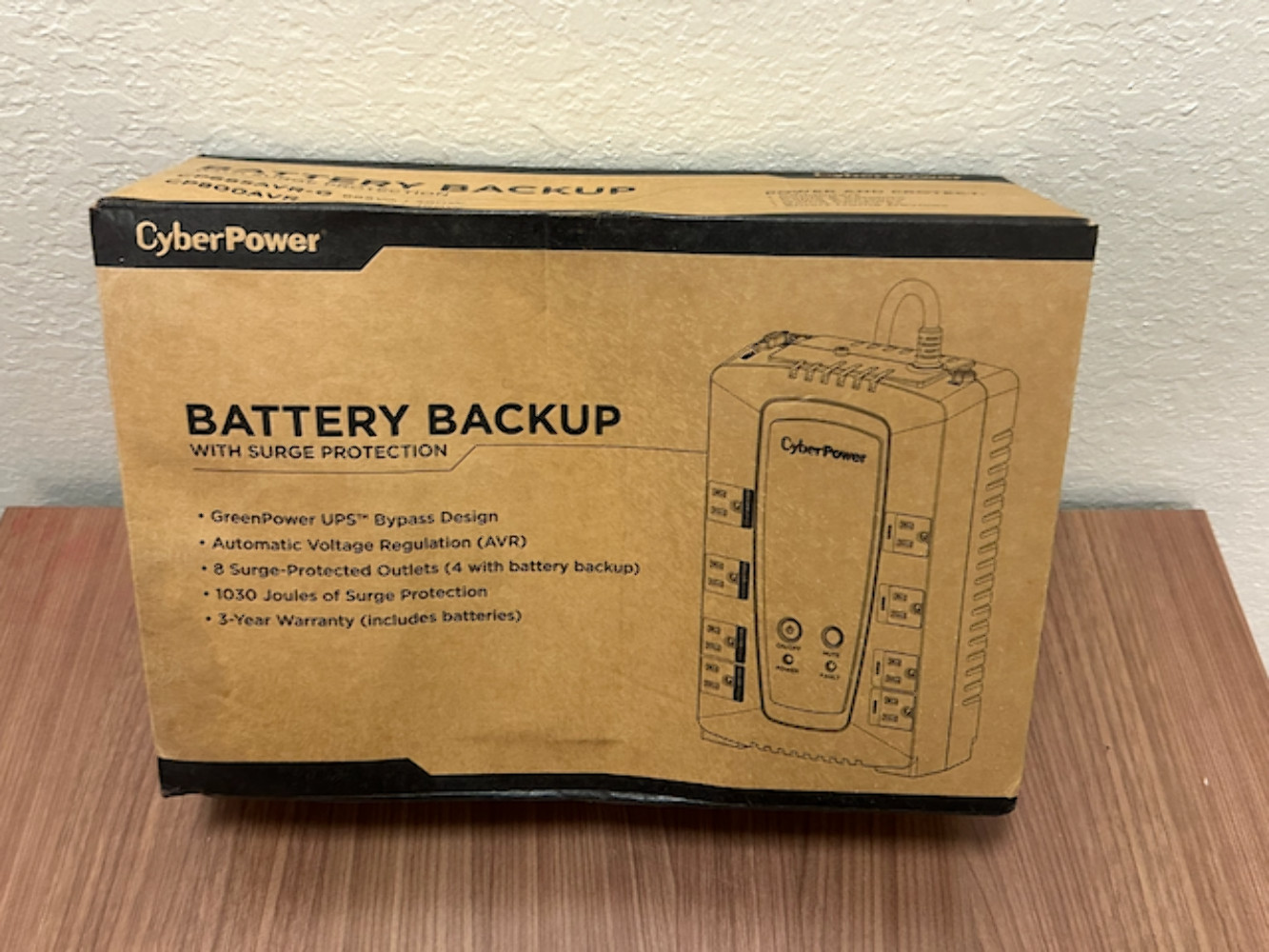 CyberPower CP685AVRG 685VA / 390W AVR UPS - New in Original Packaging