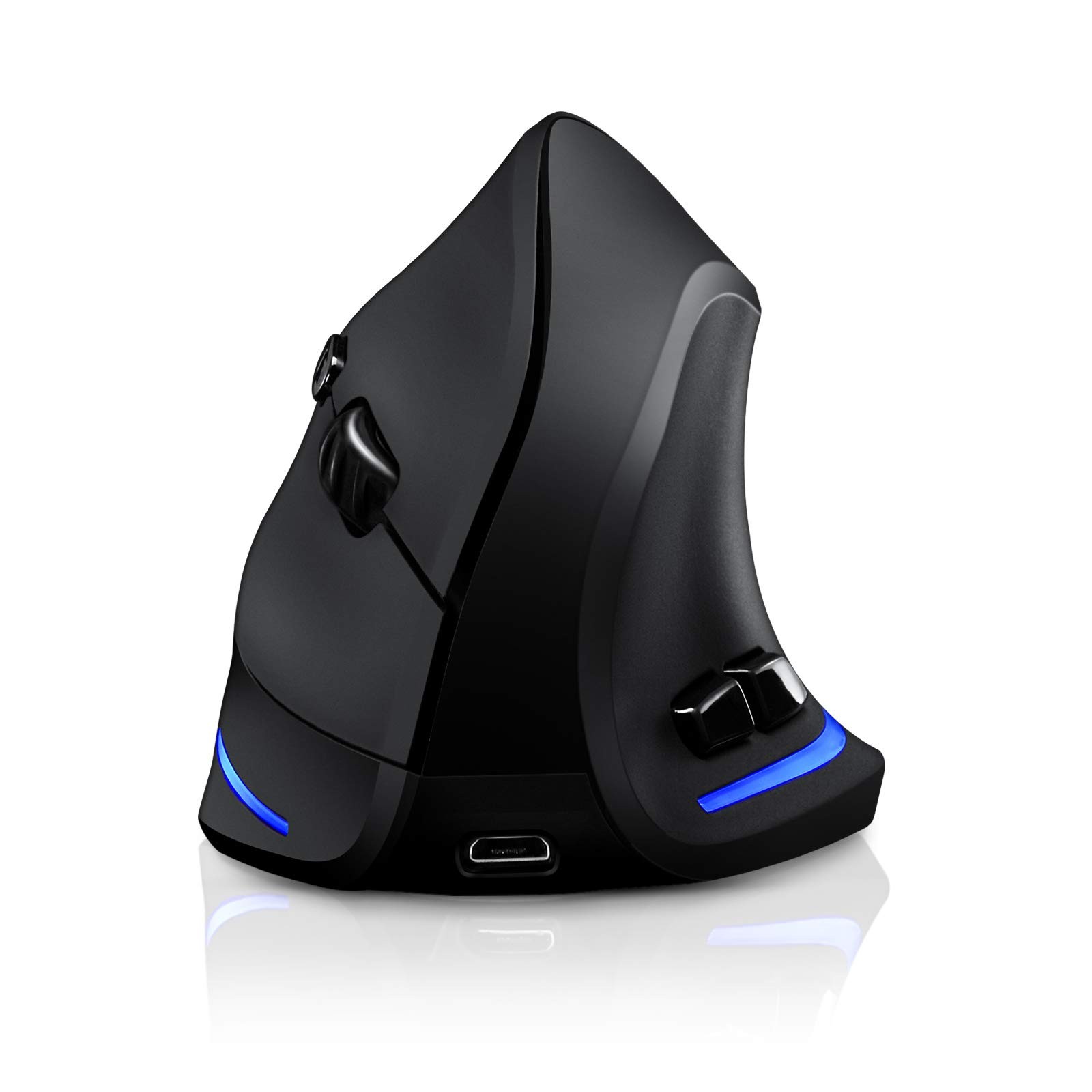 TRELC Ergonomic Mouse, 2.4G Wireless Vertical Optical Mouse with Adjustable S...
