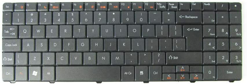 US Black Black Keyboard for Gateway MS2266 MS2273 MS2274 MS2285 MS2288 KAYF0