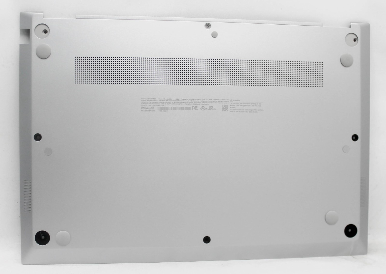 16T90Q-BASE-SIL Lg Bottom Base Cover Silver Gram 16T90Q-K.Aac8U1 "GRADE A"