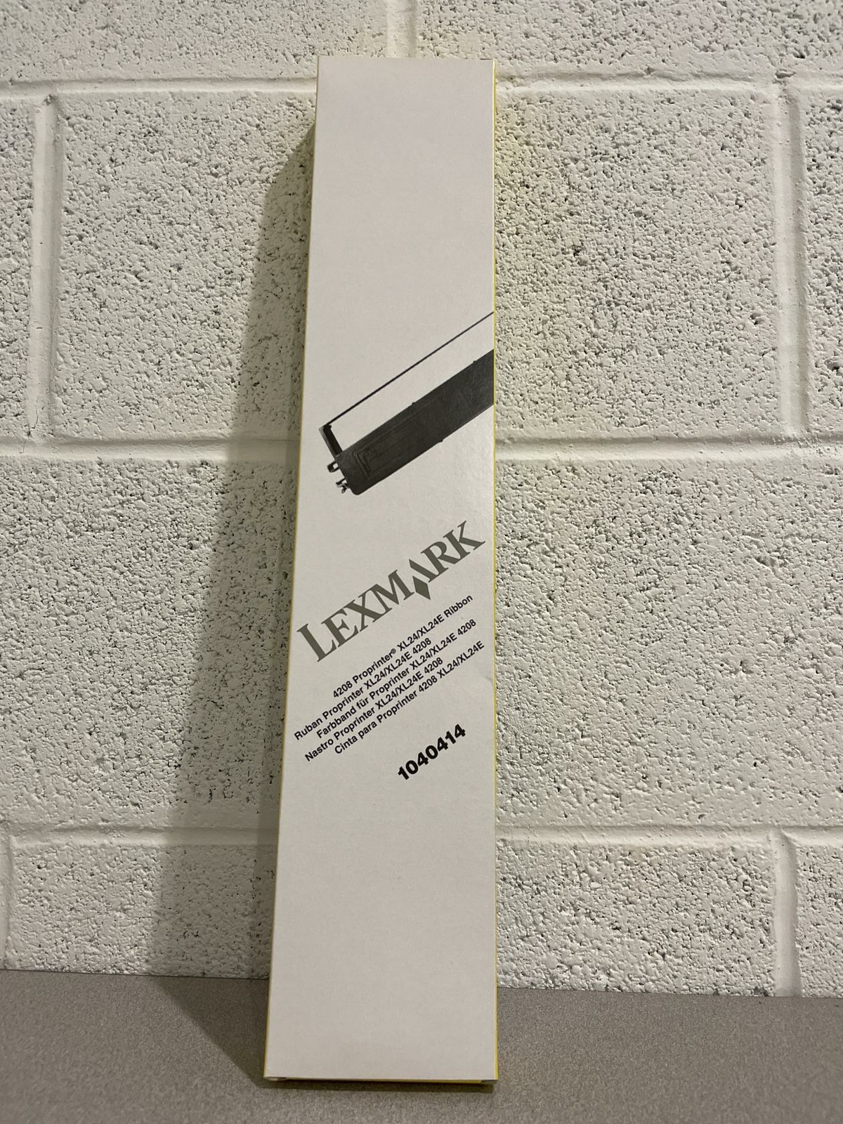 Lexmark Original Tape 1040414 Black For Lexmark Proprinter xl24/4208-