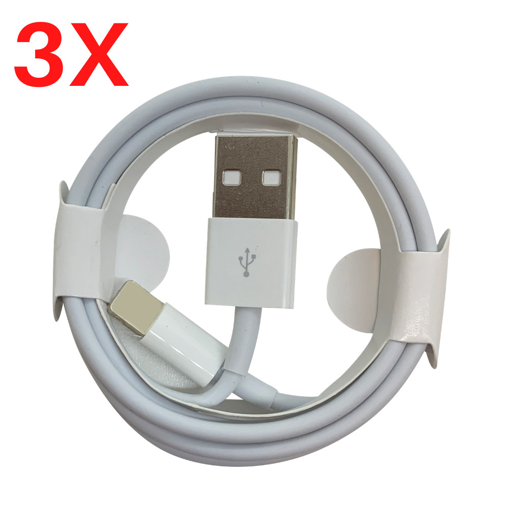 1/20Pack Bulk Lot 3/6FT Charging Cable For iPhone 14 13 12 11 X USB Charger Cord