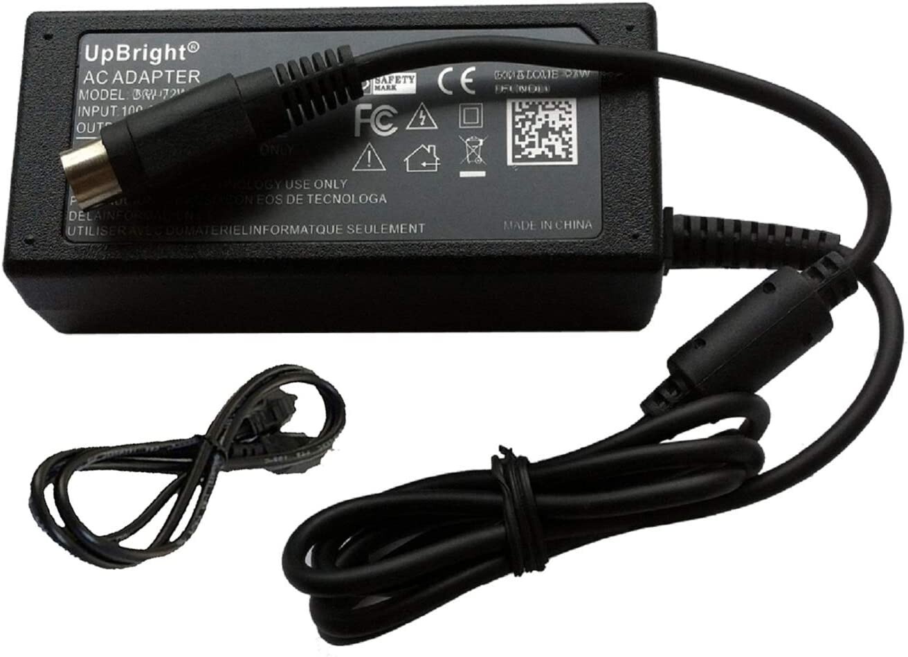 4-Pin 19V AC Adapter For Adapter Tech ATS065T-P190 ATS065TP190 DC19V 3.43A 65W