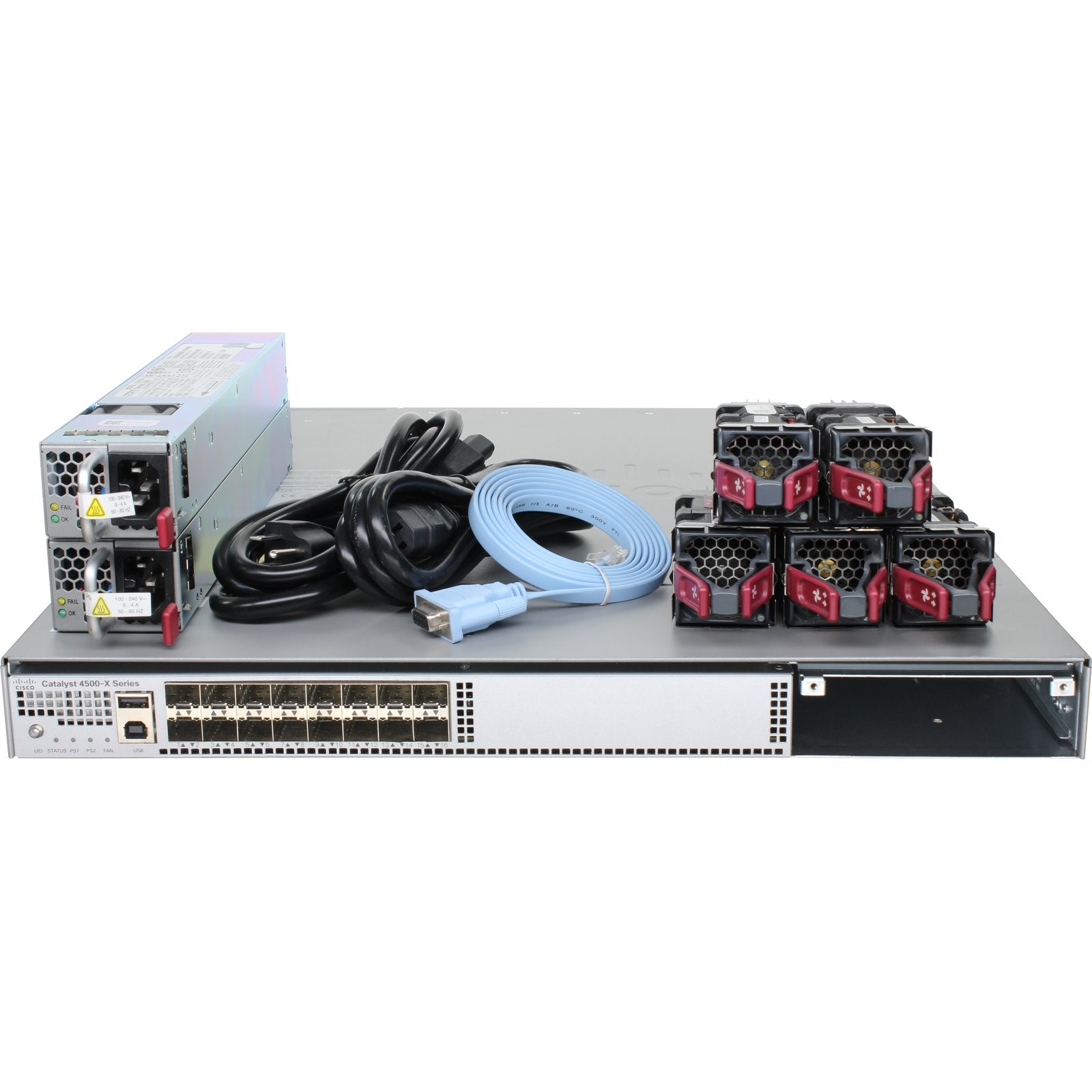 Cisco Catalyst WS-C4500X-24X-IPB 24P 10GbE SFP+ Switch