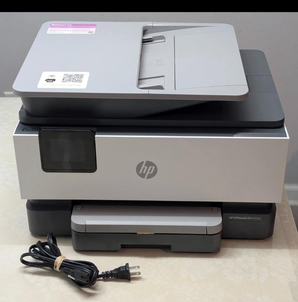 HP Officejet Pro 9125e Wireless Inkjet Multifunction Printer PgCount 2K
