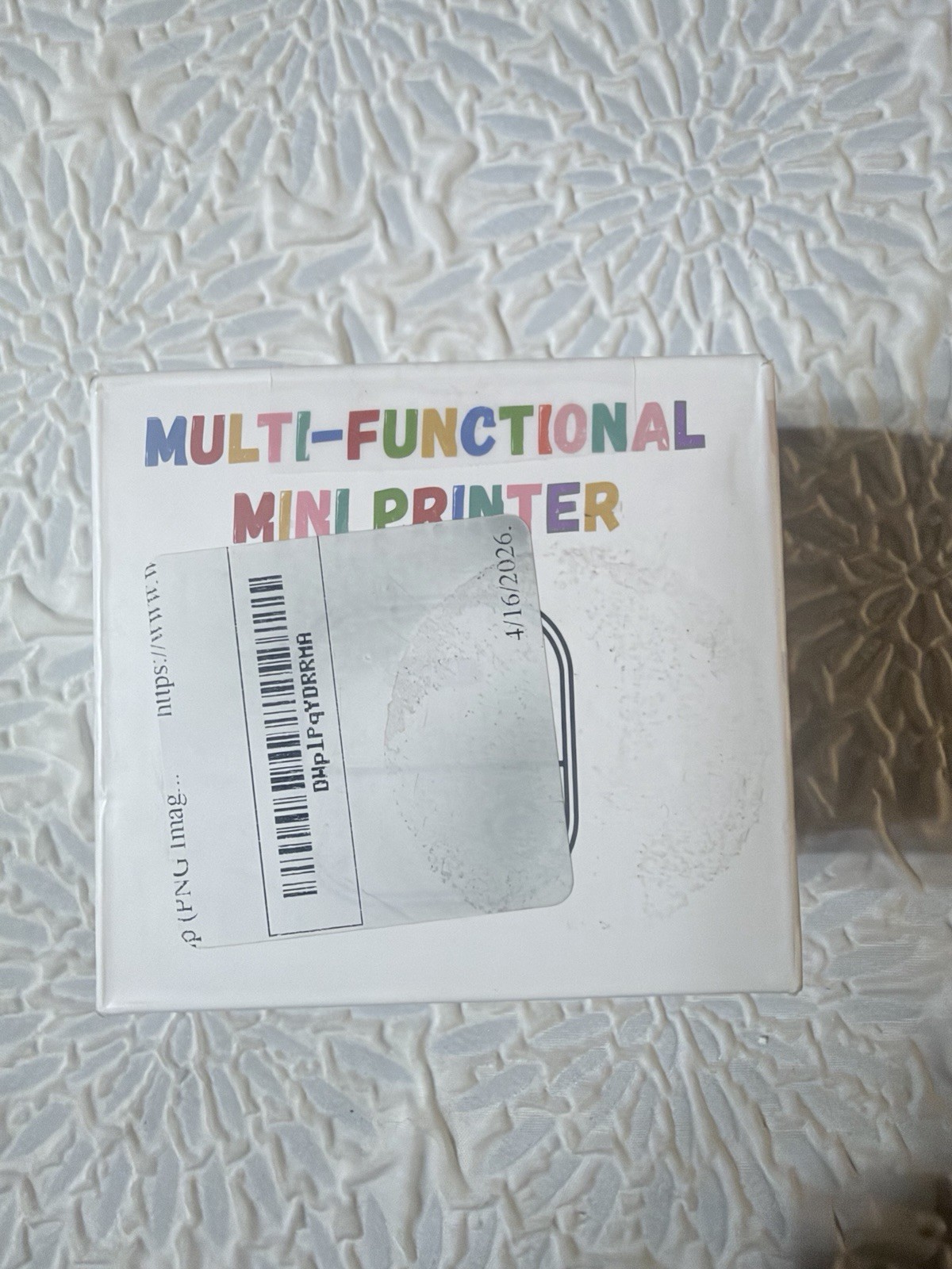 Mini Thermal Printer XenGro AH-M2 Bluetooth Portable Photo Sticker Printer NEW