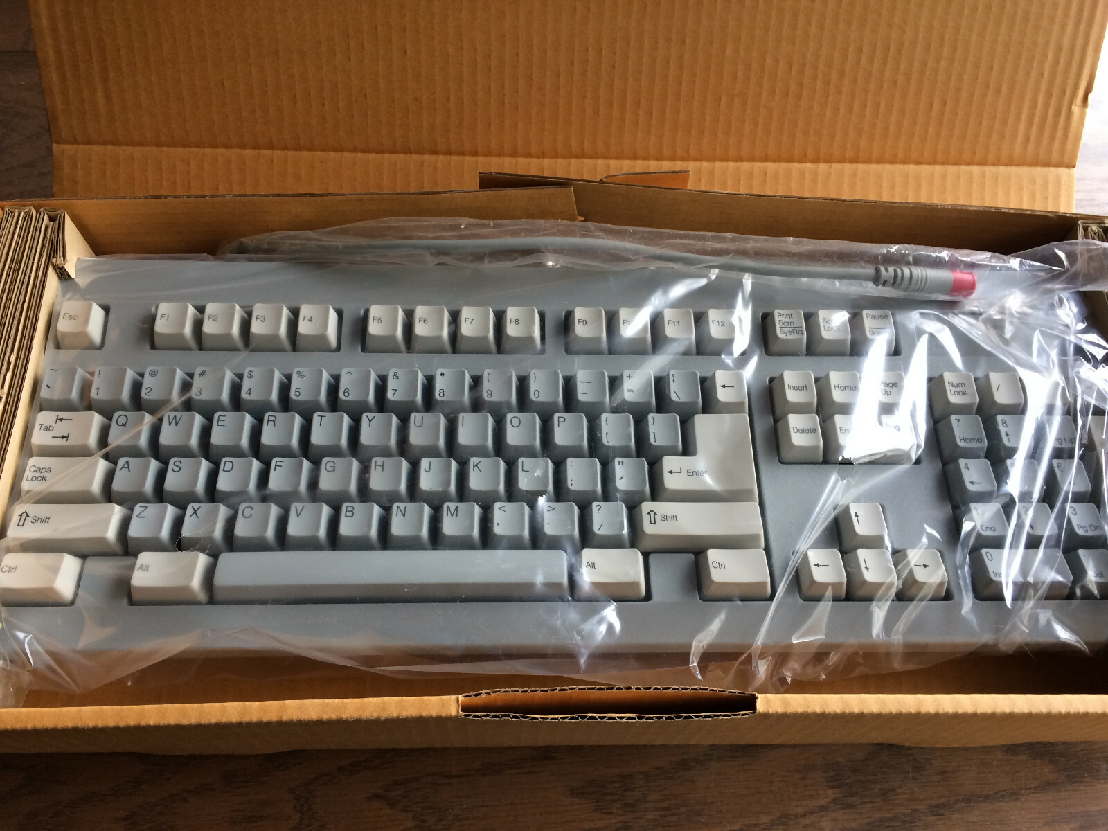 New NOS NIB NMB RT101+ PS/2 Keyboard (NMB Dome with Slider Switches)
