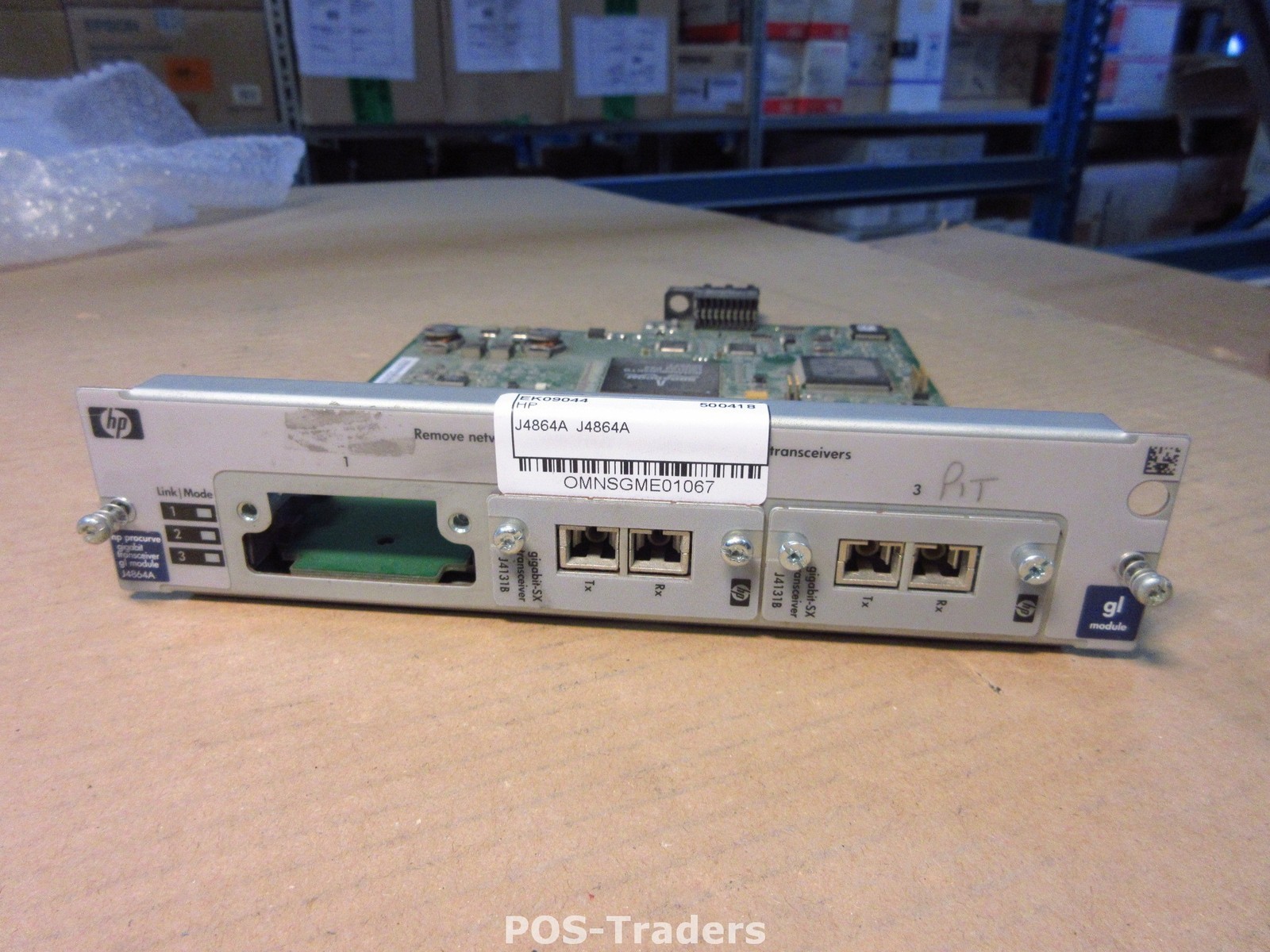HP J4864A PROCURVE SWITCH GL TRANSCEIVER INCL 2X J4813B MODULES