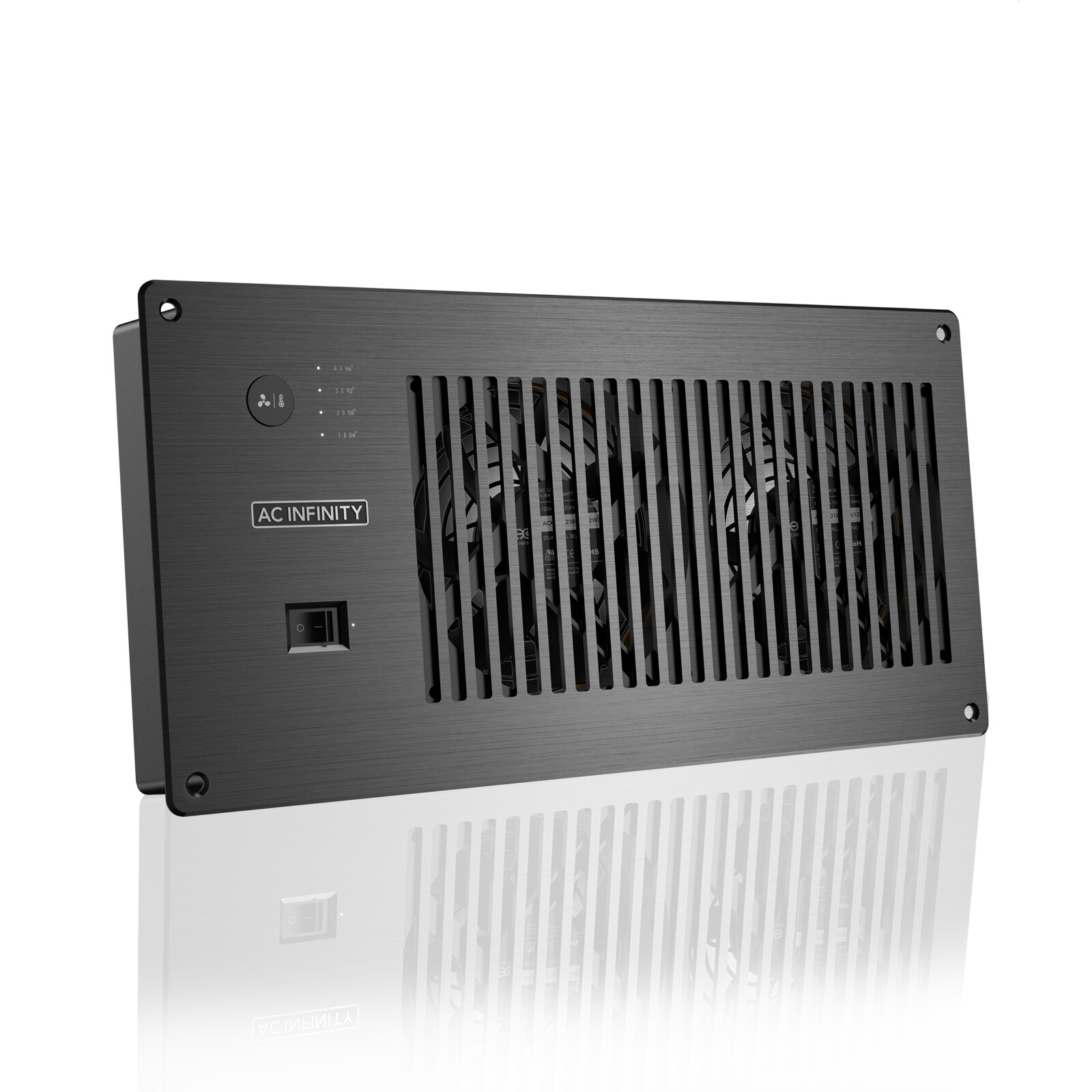 AIRPLATE P7, Cooling Fan System Thermal Triggering, Home Theater AV Cabinets