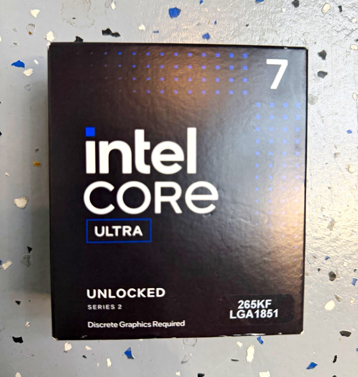 Intel Core Ultra 7 265KF Unlocked Desktop CPU LGA1851 20-Core 3.9GHz
