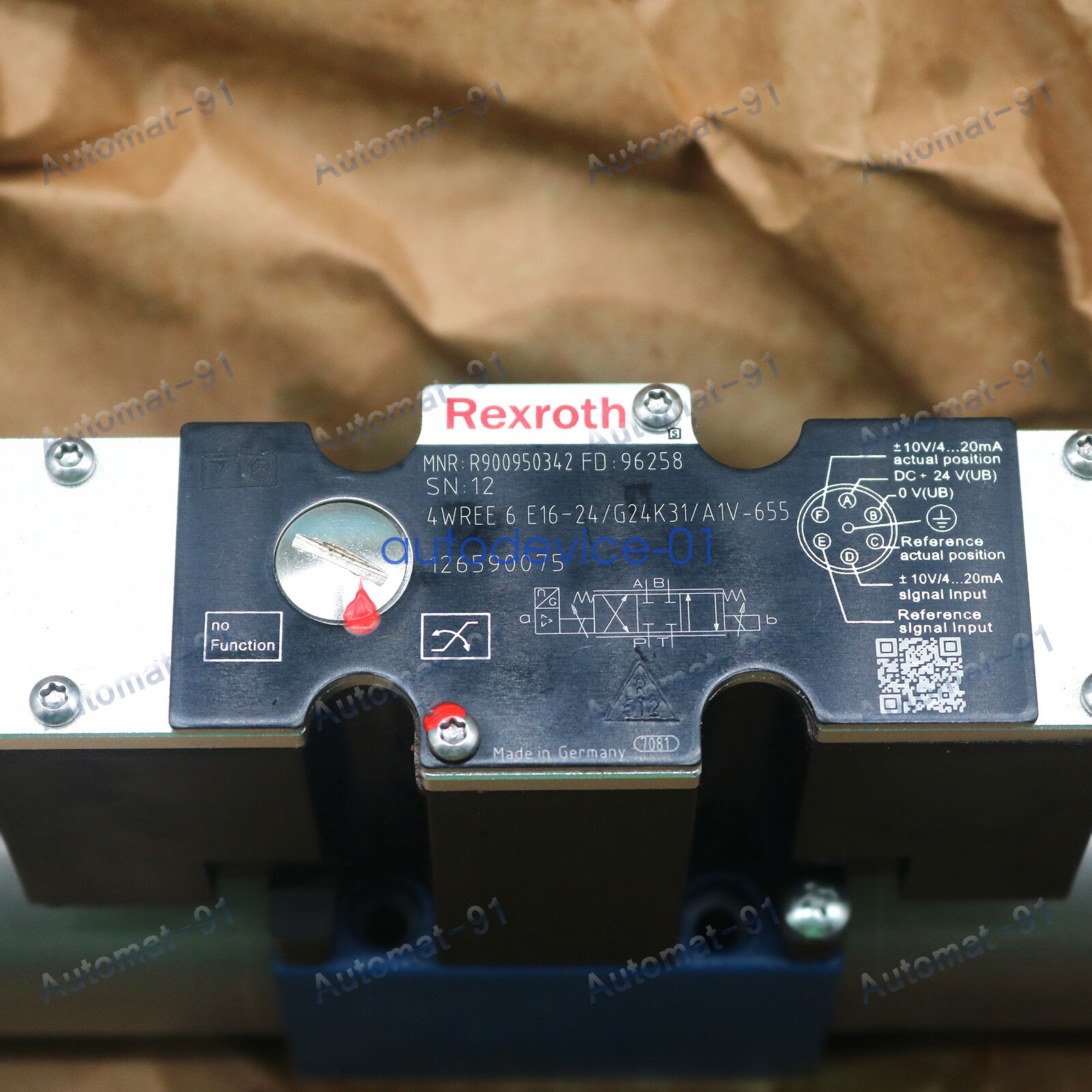 1PC New REXROTH 4WREE6E16-24/G24K31/A1V-655 R900950342 Valve DHL/FedEx