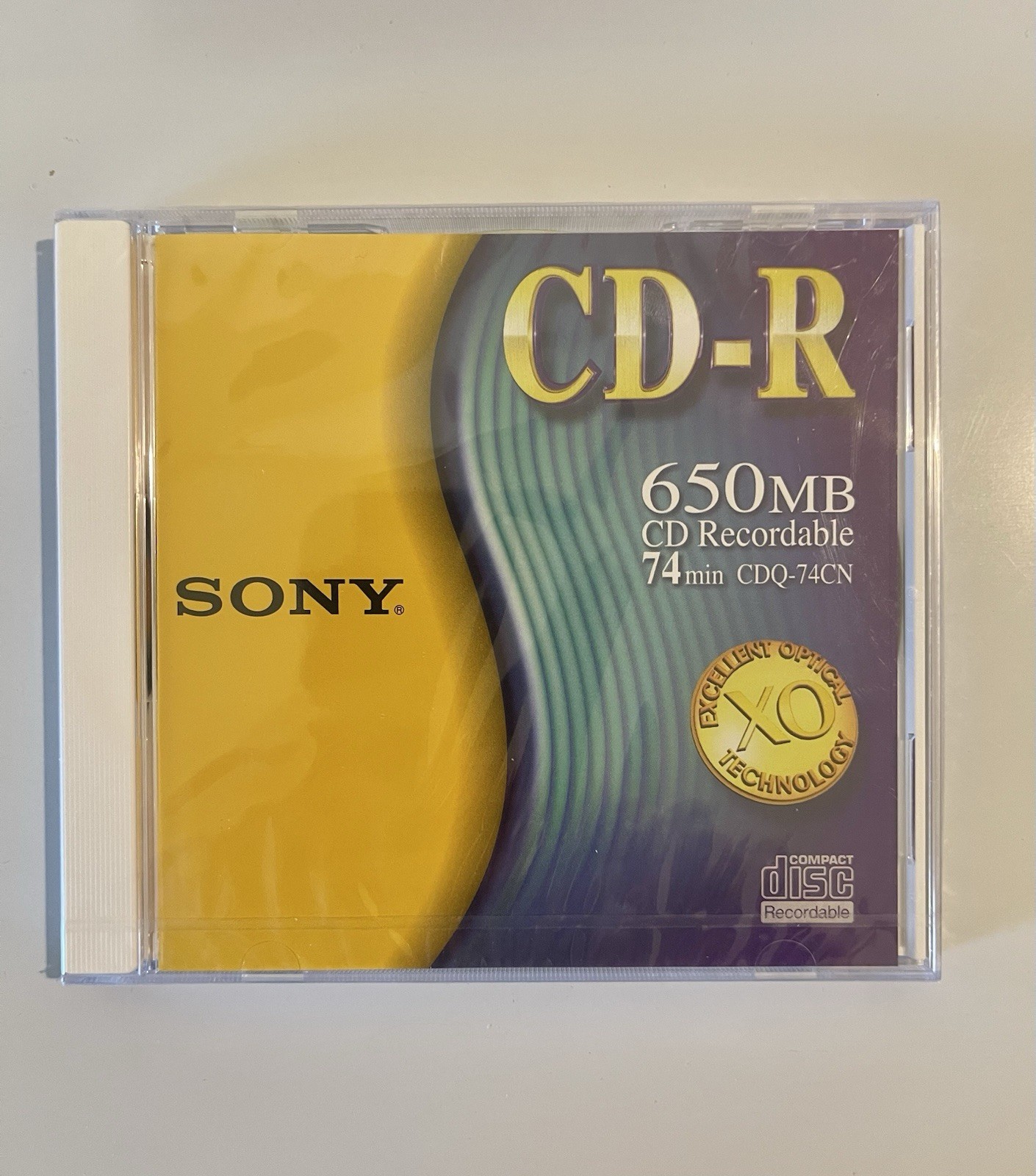 (10) NEW Sony CD-R Recorder Media CDQ-74CN 650MB 74min with Jewel Case SEALED