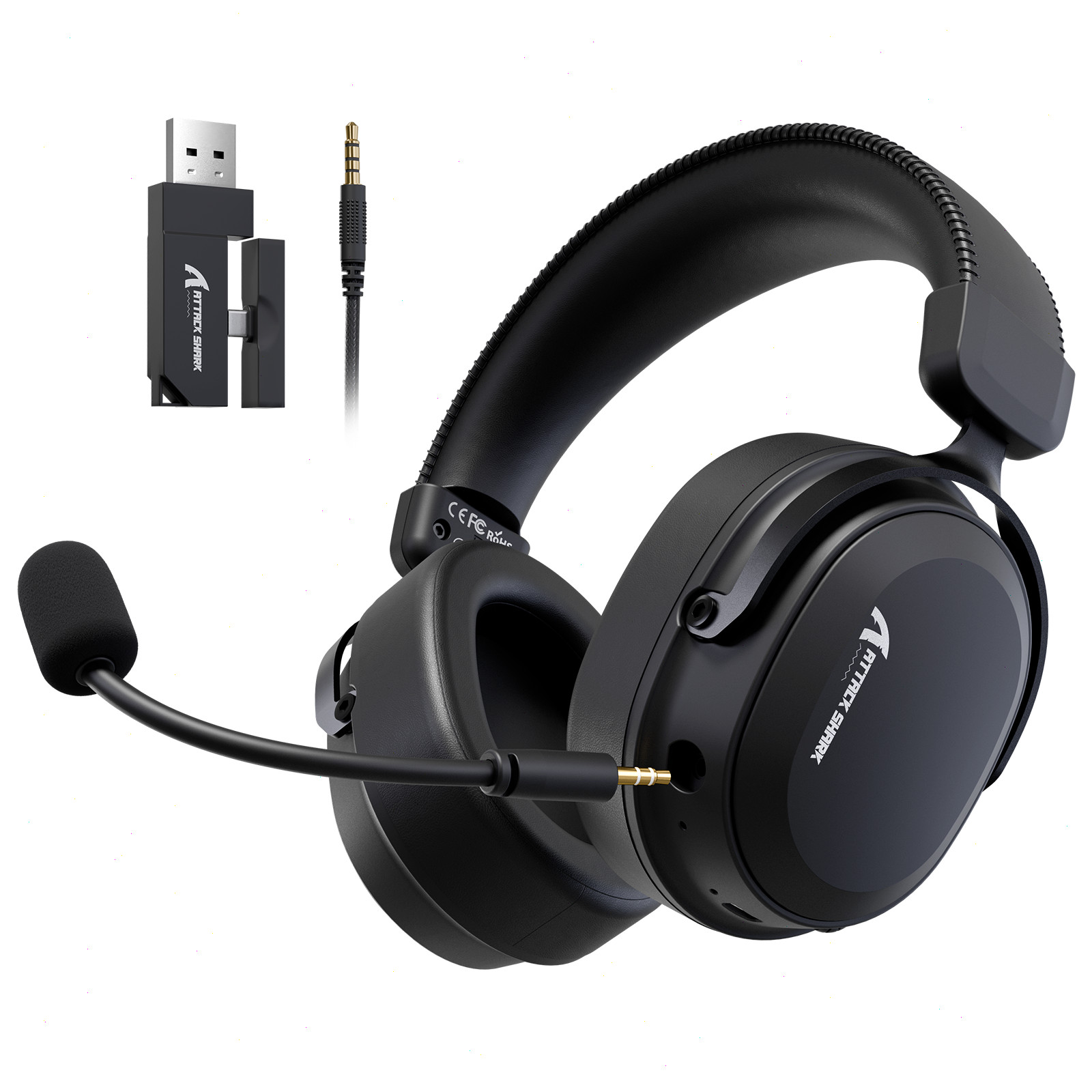 L30Pro Wireless Gaming Headset 7.1 Surround Sound AI Noise Cancelling PS5 Xbox
