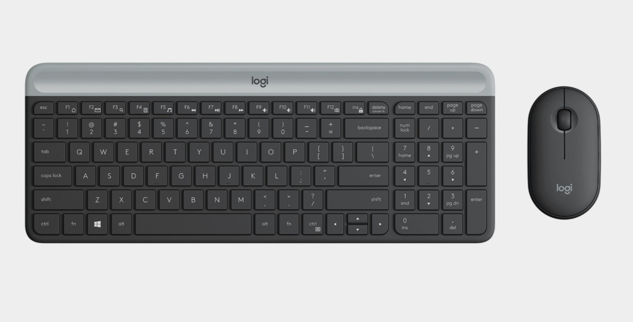 Logitech MK470 Full-size Slim Wireless Keyboard 