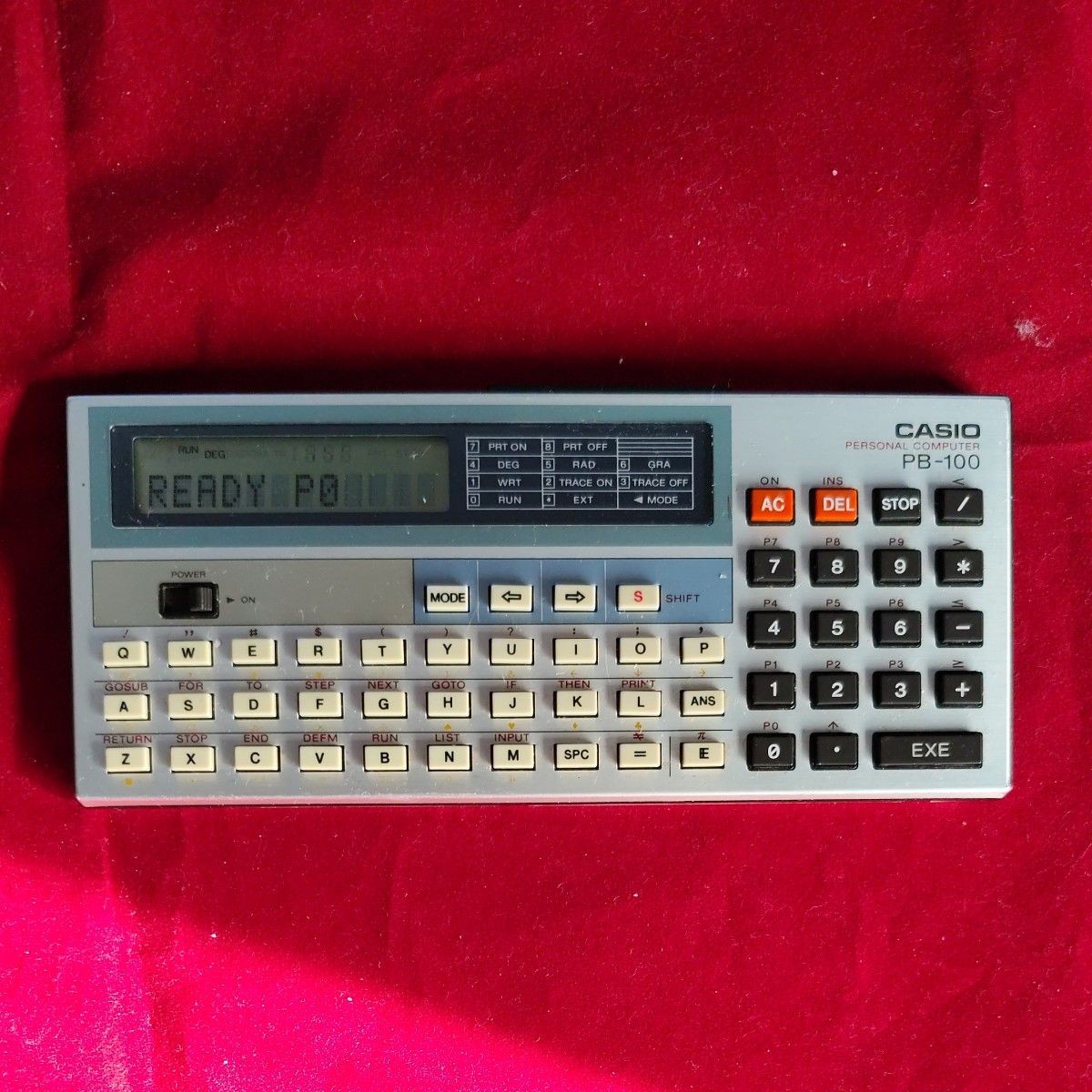 CASIO PB-100 Pocket Computer BASIC Programming Vintage Calculator Tested