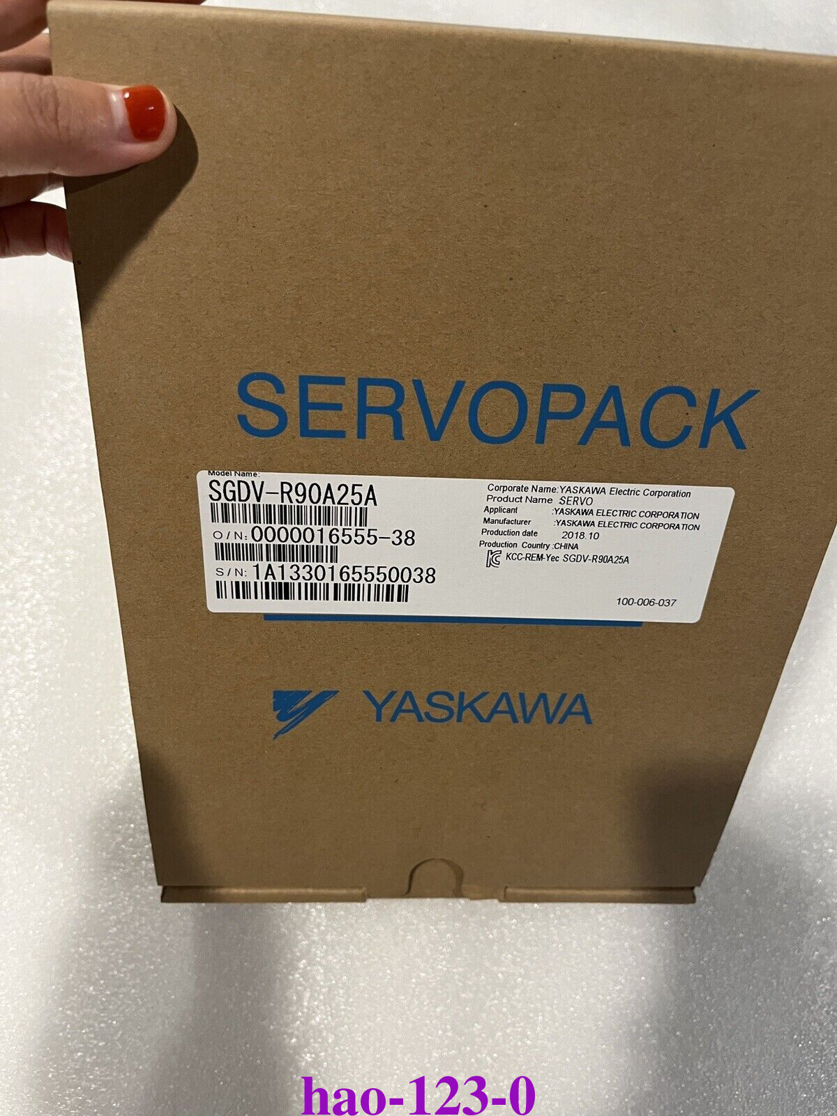 New Yaskawa ServoPack Drive SGDV-R90A25A DHL/FedEx