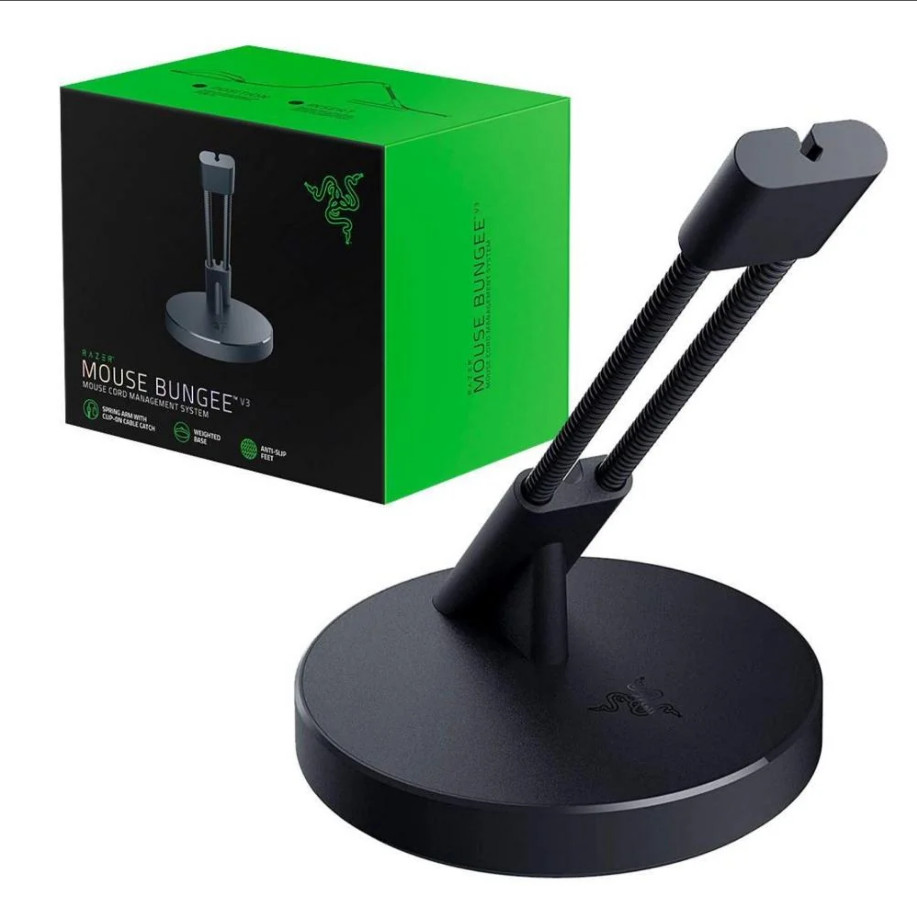 Razer Mouse Bungee V3: Mouse Cord Management System - Black