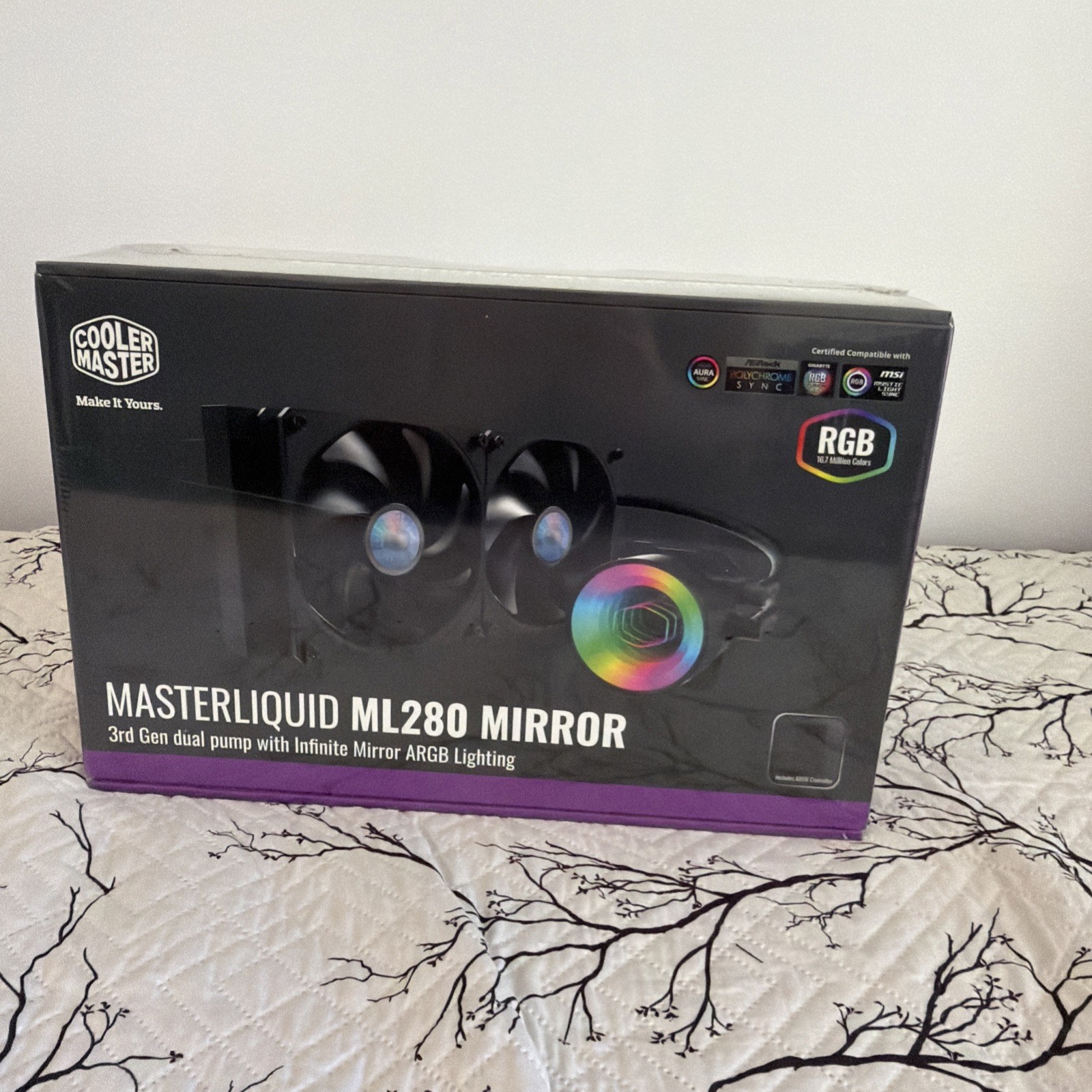 Cooler Master MasterLiquid ML280 AIO Liquid CPU Cooler - New