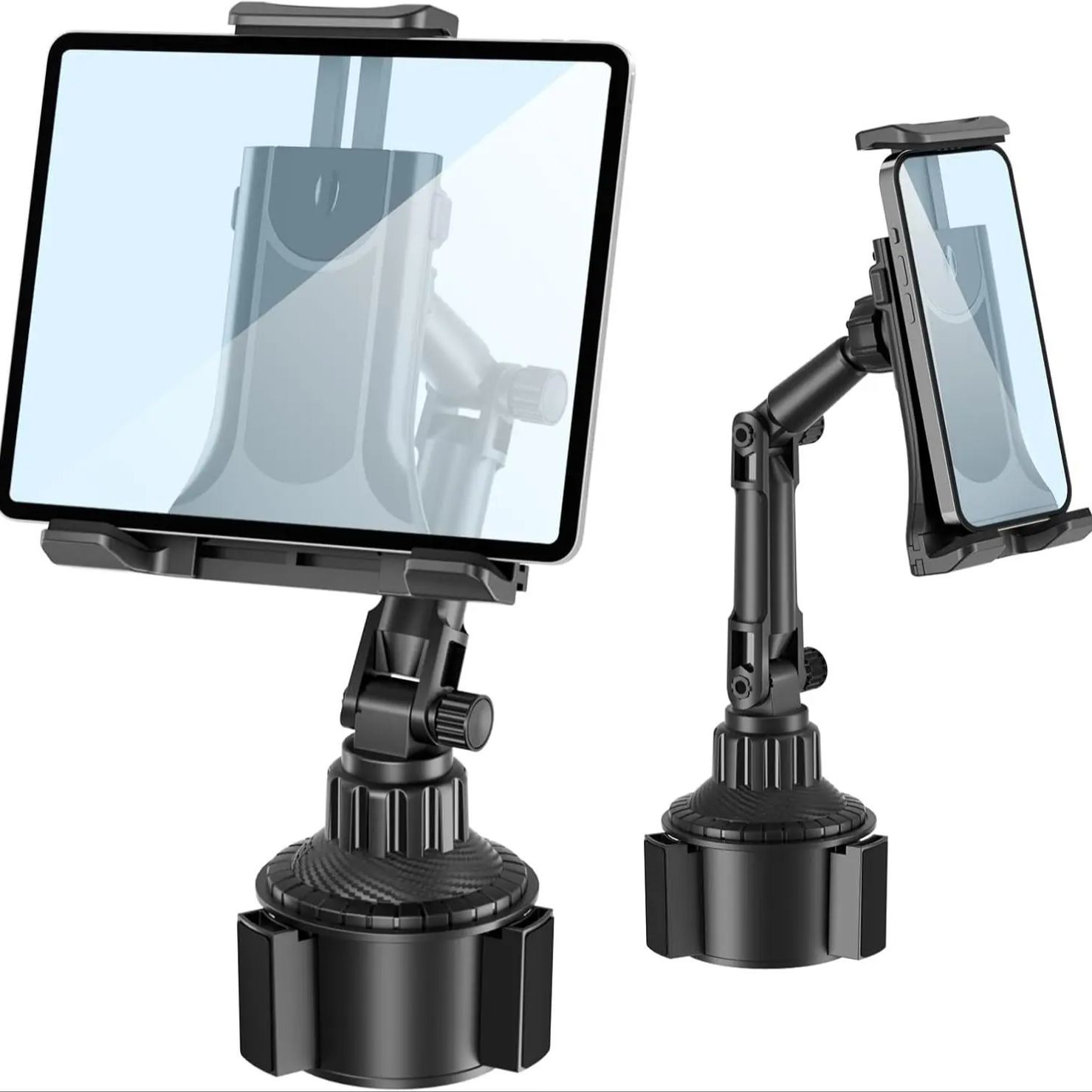 Universal Car Mount Car Cup Holder Phone Stand For 4.7-12.9" iPhone iPad Tablet