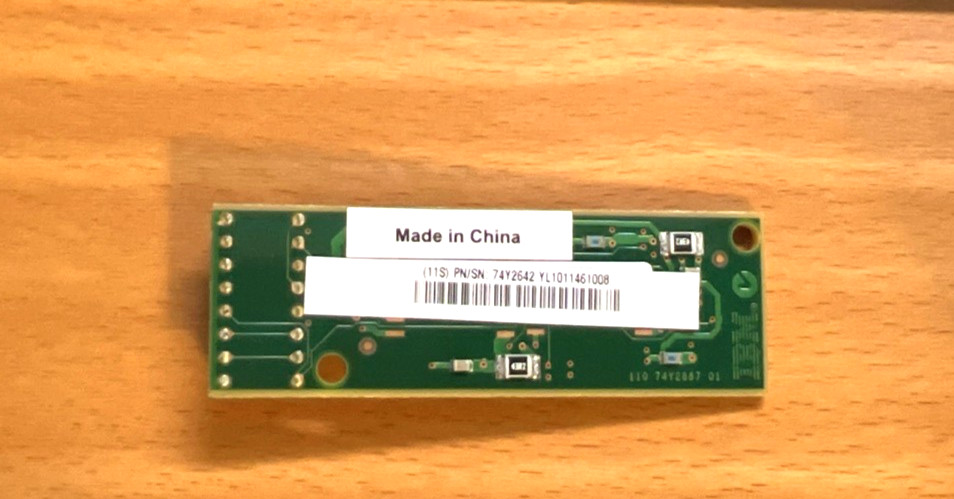 IBM 74Y2642 System VPD Card 52C9 for 8231-E2B