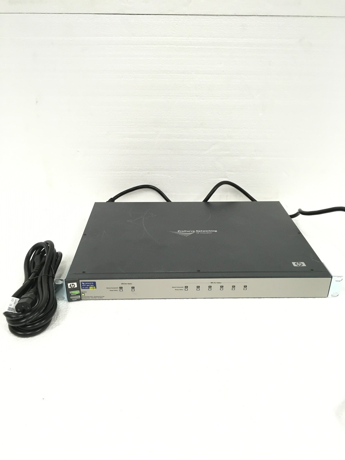 HP J8168A ProCurve 600 RPS/EPS Redundant/External Power Supply 12VDC/50VDC, QTY
