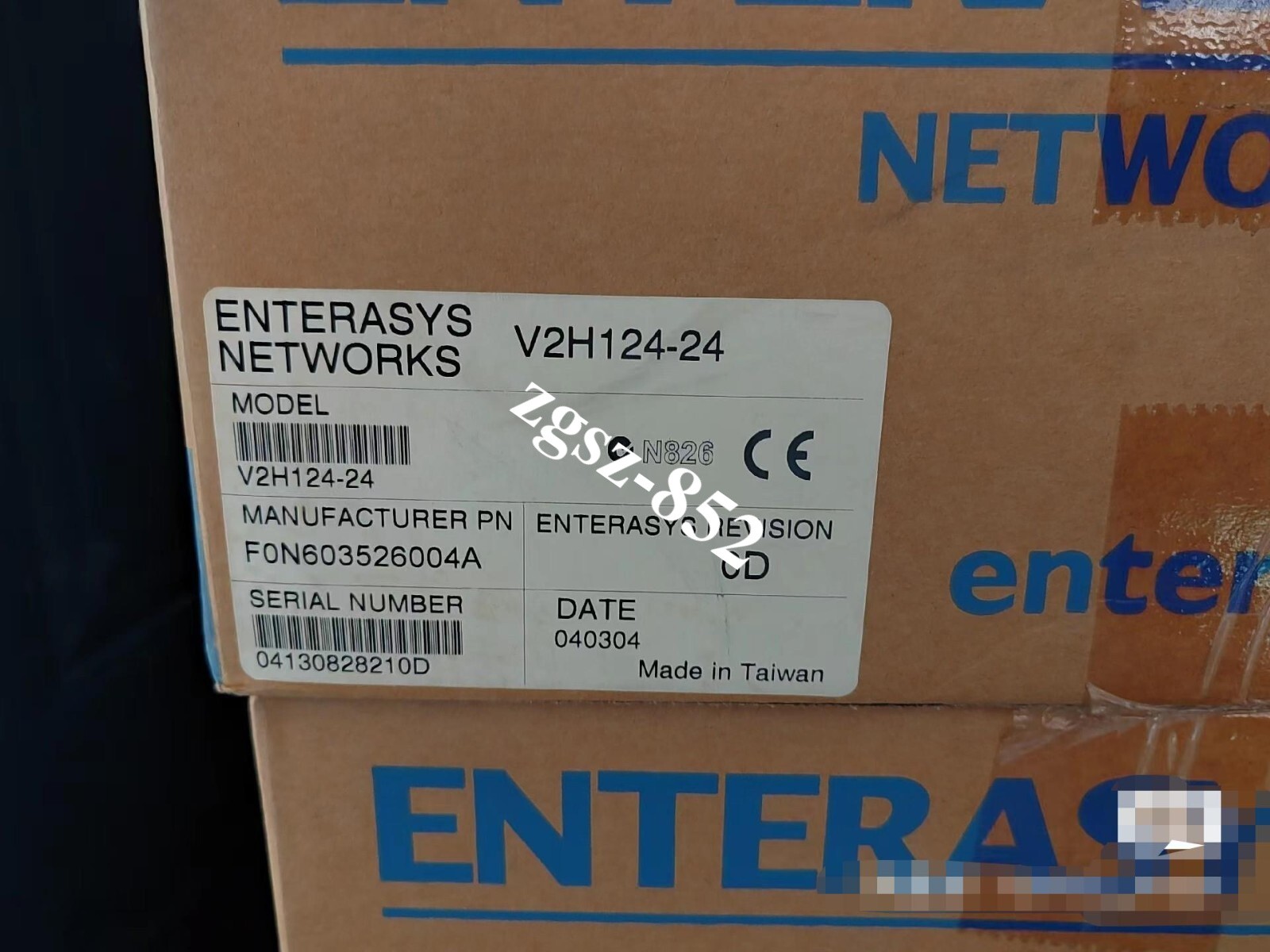 1pc NEW ENTERASYS NETWORKS V2H124-2 Switch  FedEx or DHL