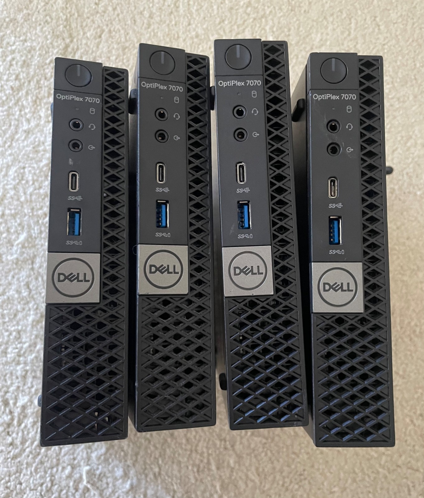 LOT4 Dell OptiPlex 7070 MFF Micro PC Desktop -chassis with motherboard ONLY