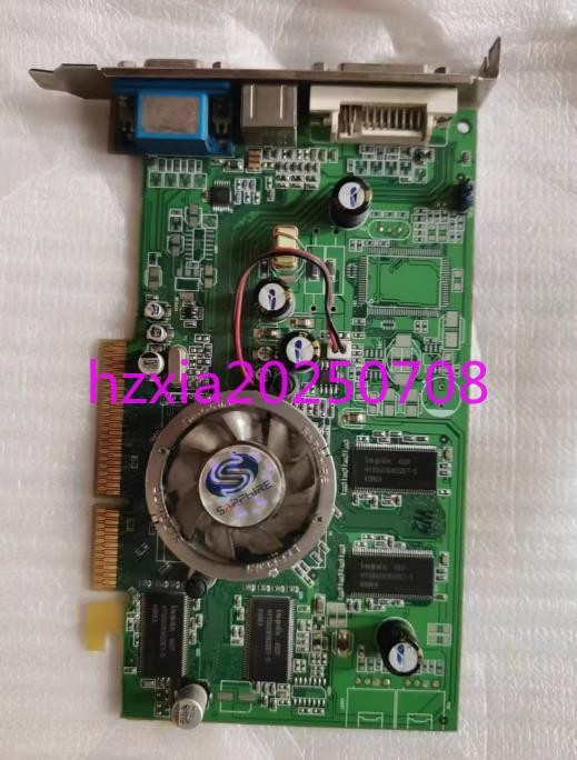 1pc used  ATI Radeon 9550 128M AGP graphics card