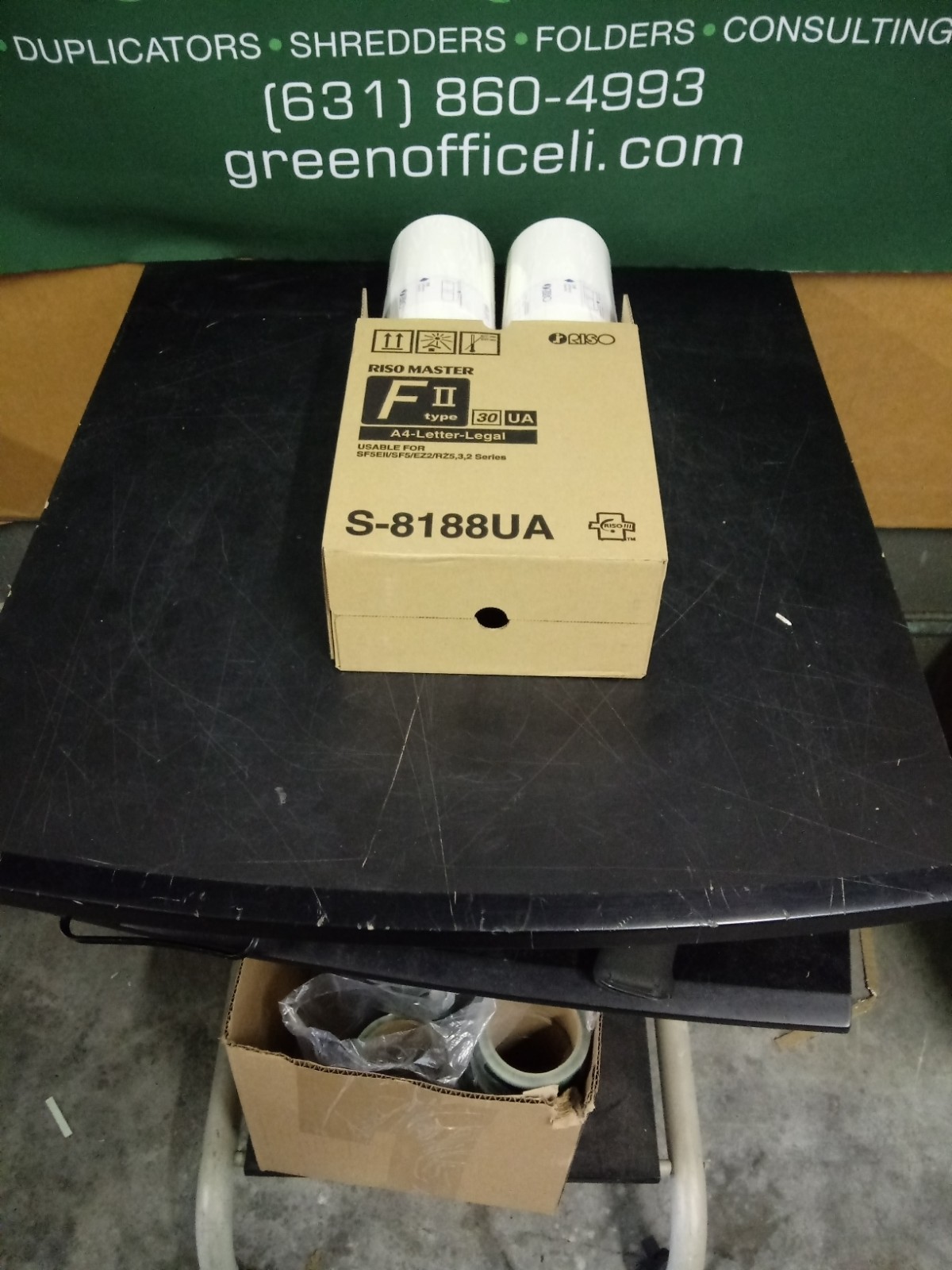 2 GENUINE RISO S8188 MASTER ROLL EZ220 EZ221 RZ220 RZ310 SF5130 SHIPS FREE