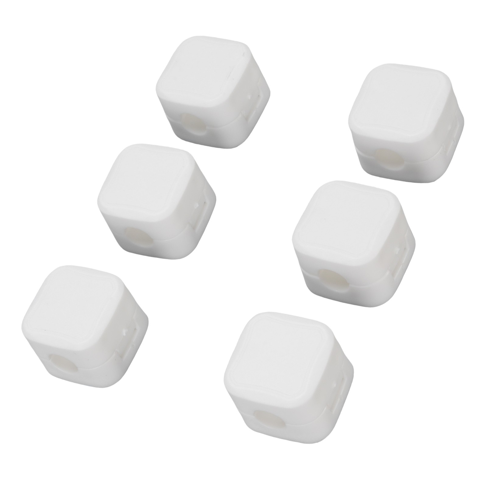 1-6pcs Magnetic Cable Clips Cord Holder Desk Cable Holder For Home PRZA