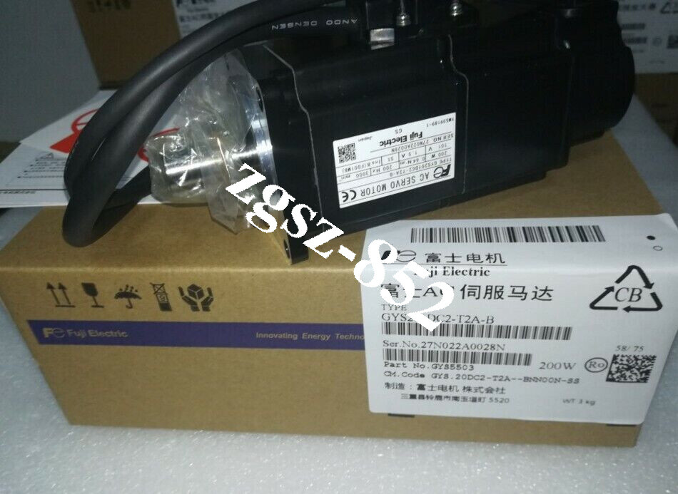 Fuji GYS201DC2-T2A-B Servo motor GYS201DC2T2AB Brand New FedEx or DHL