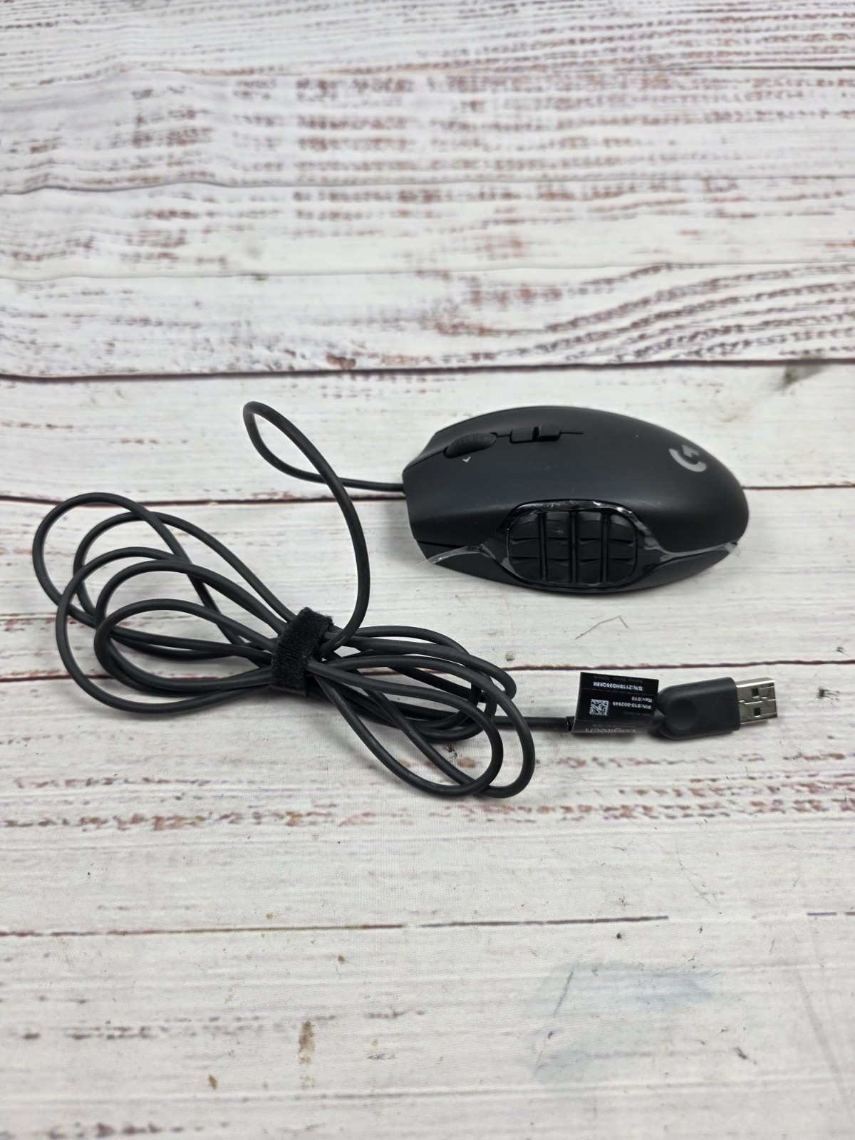 Logitech G600 MMO Wired Gaming Mouse - Black Tested