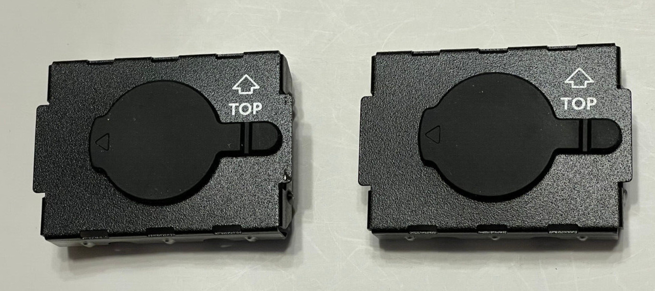 Set of 2 PSU Slot Covers for SonicWALL NSA Gen 7 Firewall - 2nd PSU Covers