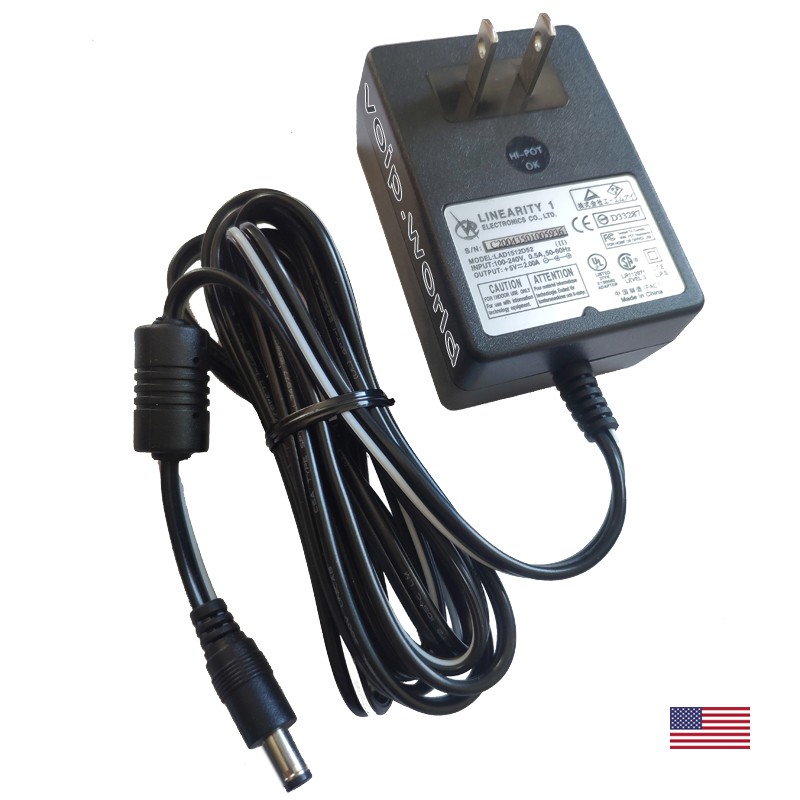 +5V 2A Power Adapter with US Plug for Fanvil Flyingvoice Snom Yealink Phone