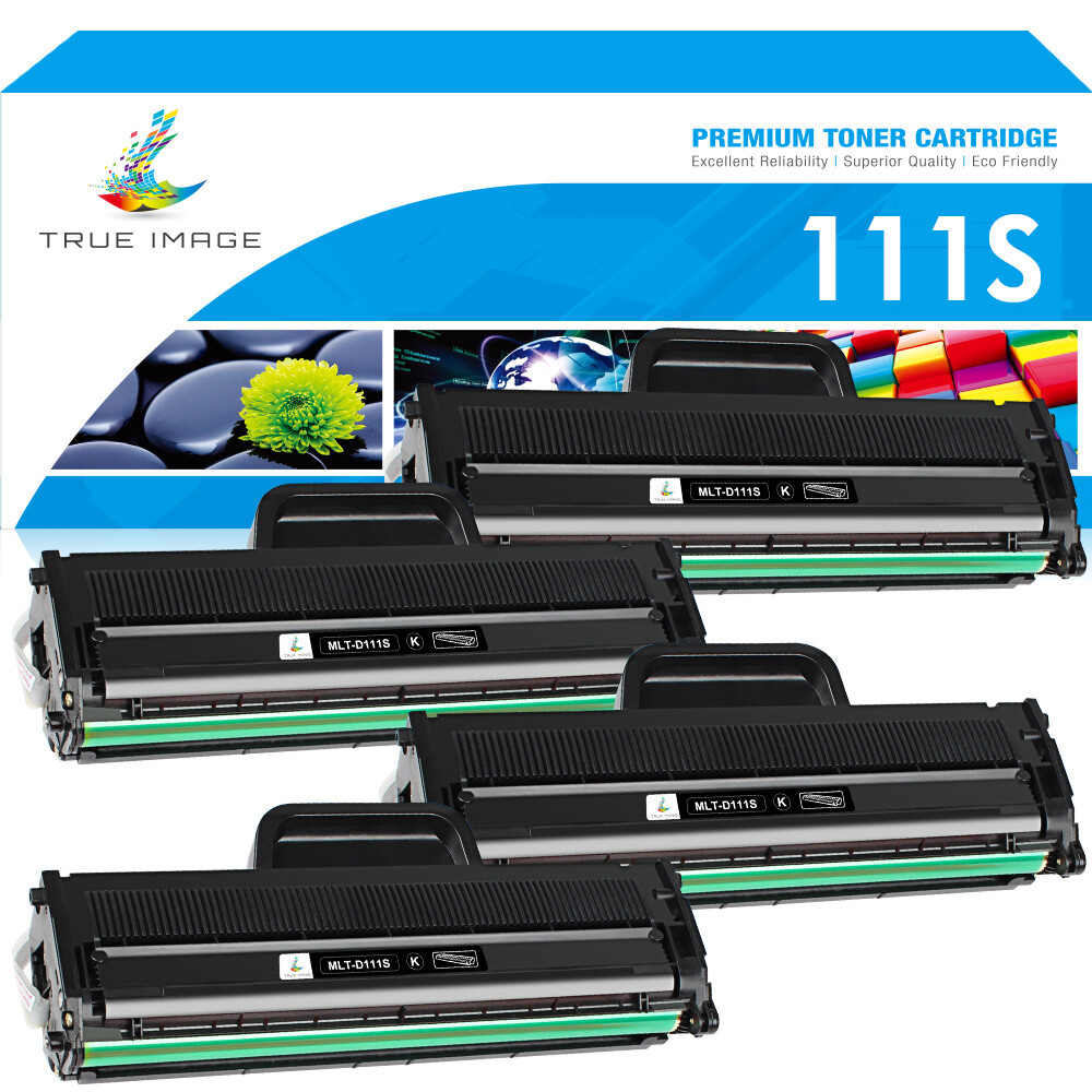 4-Pack 4Pk MLT-D111S 111s Toner Cartridge For Samsung Xpress M2020W M2070FW