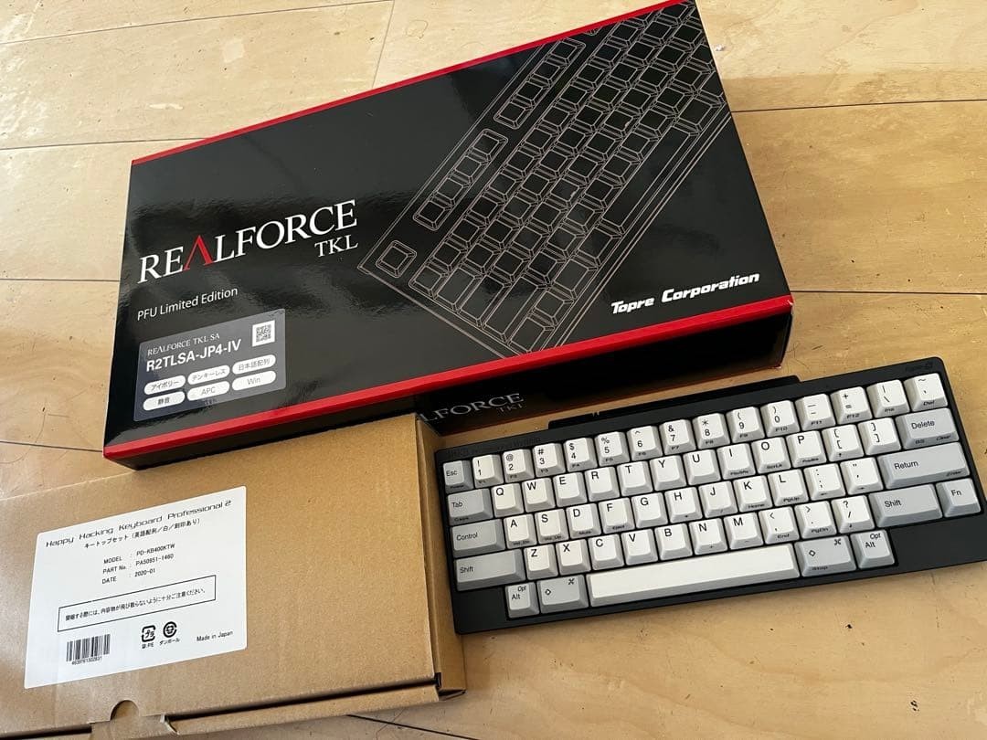 REALFORCE TKL SA PFU Limited Edition Topre 45g Silent Keyboard JIS Layout