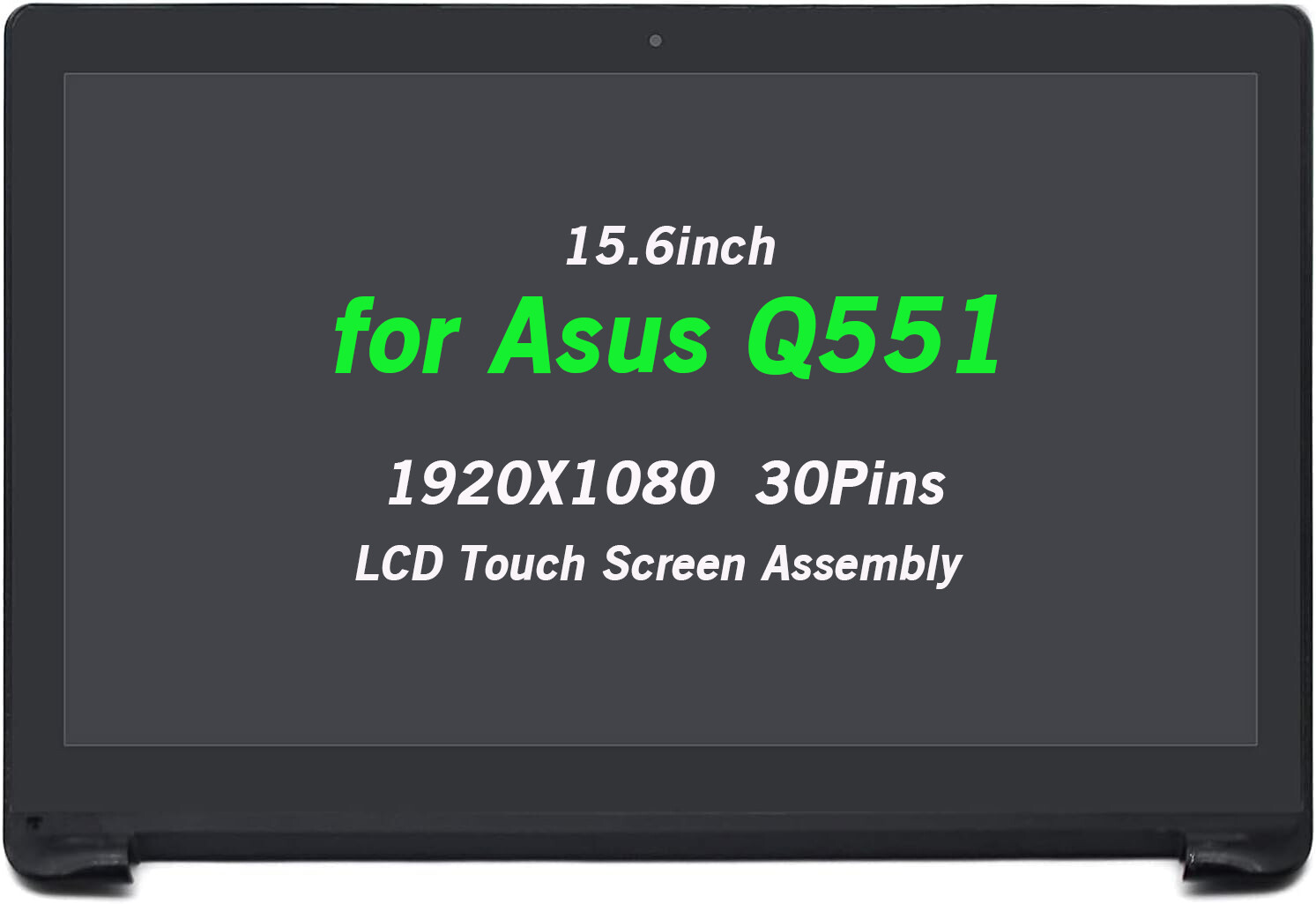 ASUS Q551 Q551L Q551LA LCD Touch Screen Digitizer Panel with Bezel Q551LN-BBI706