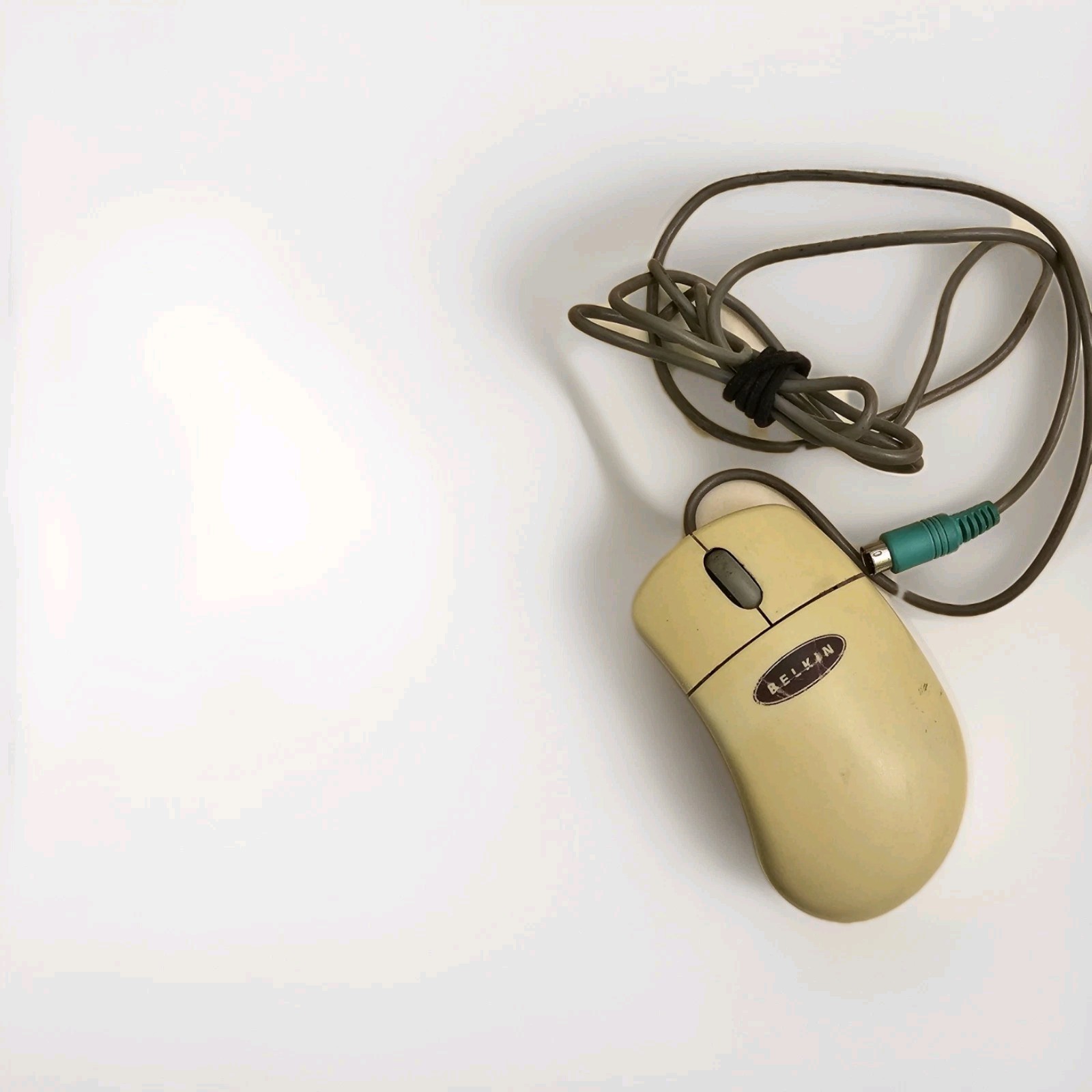 Rare Vintage Belkin 2 Button PS/2 Mouse model F8E204