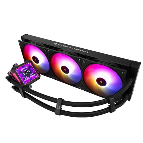 CPU AIO Cooler,Computer Water Cooler System,IPS LCD Screen FW PRO 360 ARGB RB