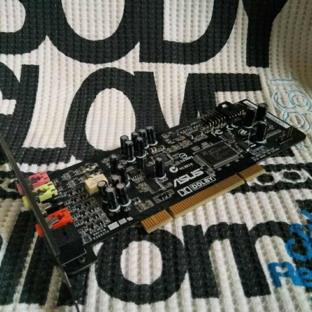 ASUS XONAR DG Sound Card PCI Audio 5.1 Channels Tested
